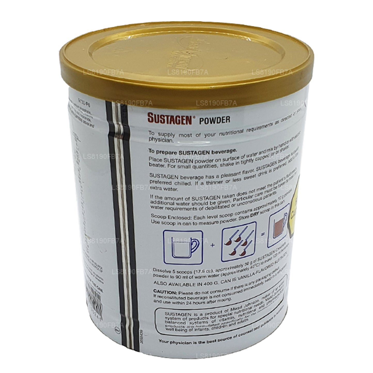 サスタジェン栄養補助食品チョコレート (400g)