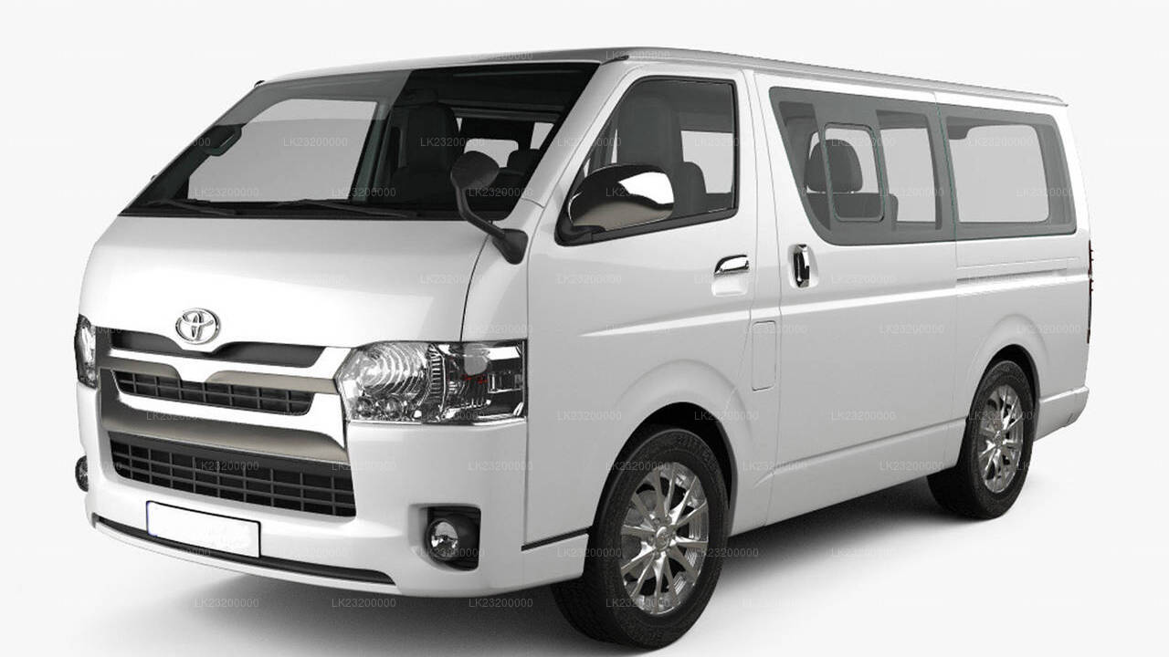 運転手付きスタンダードバンの時間単位レンタル