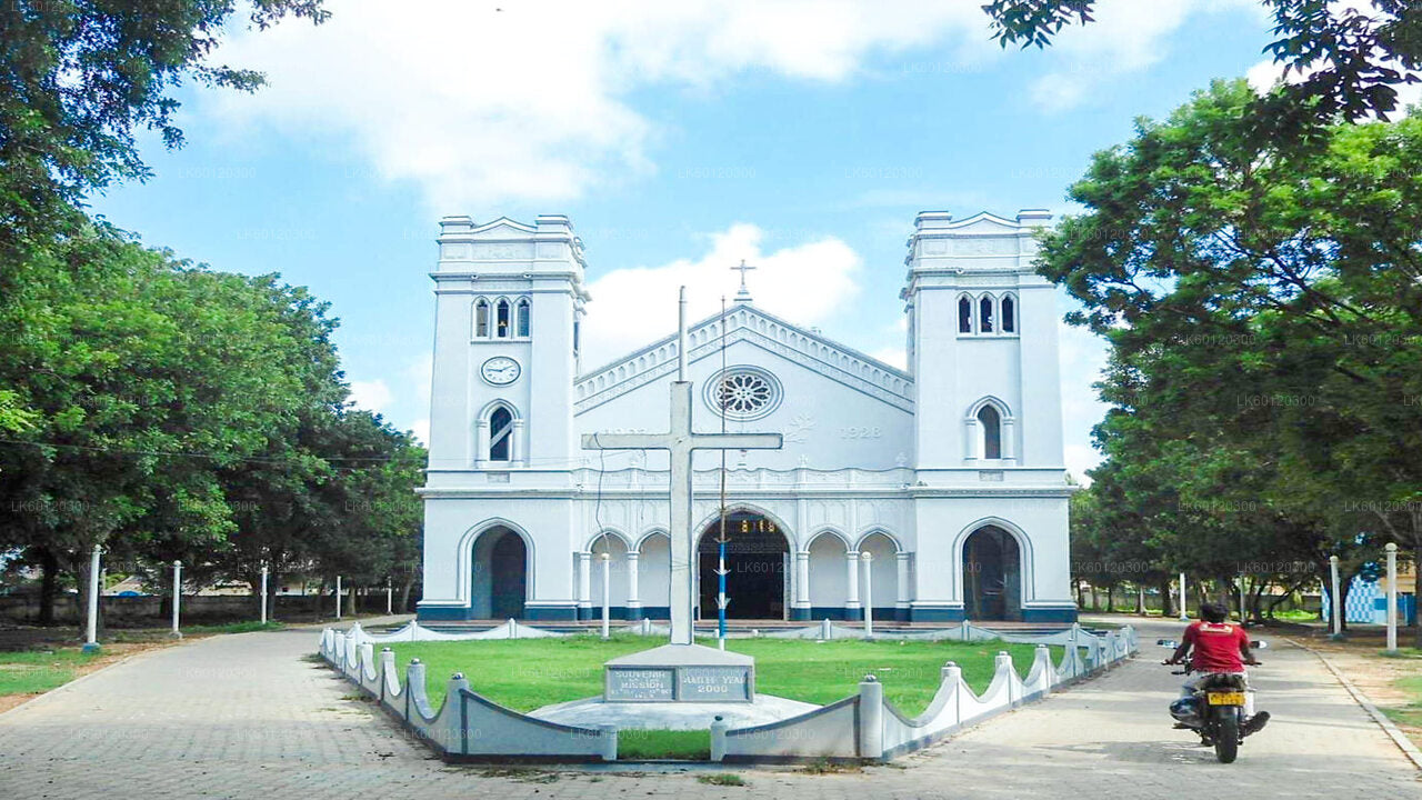 ジャフナ発ジャフナ市内ツアーとベラナイ島