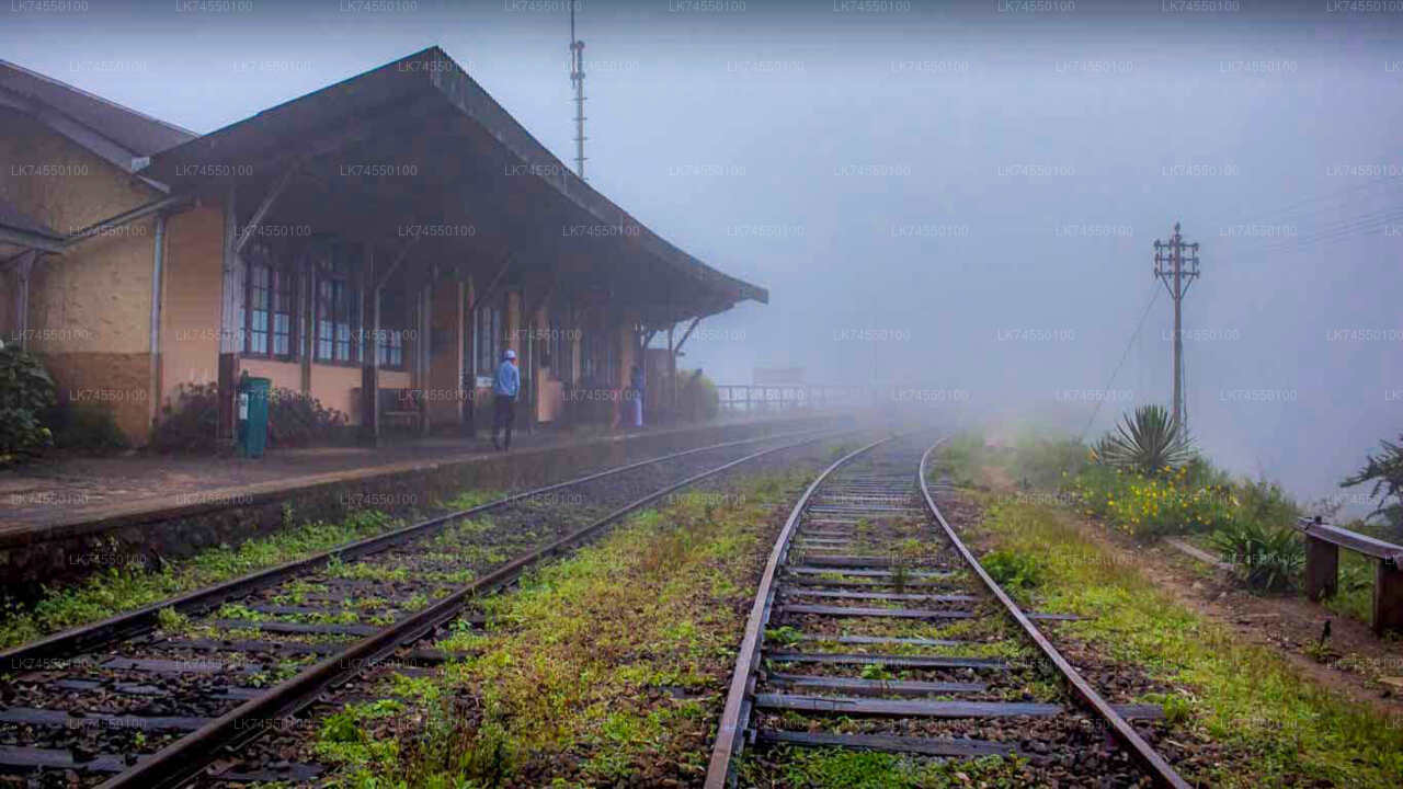 パティポタから鉄道線路を経由してホートン平原国境でハイキング