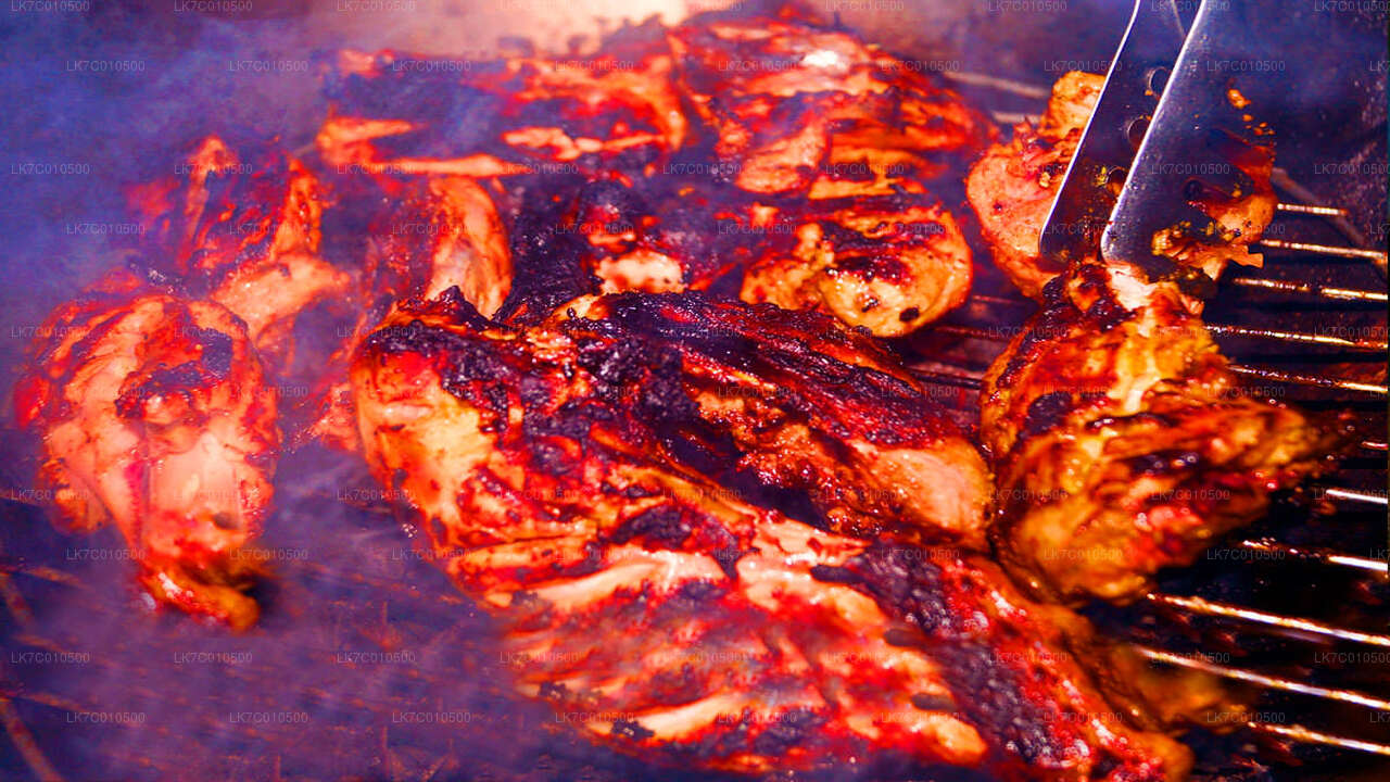 コロンボ発田舎の家でのバーベキューディナー