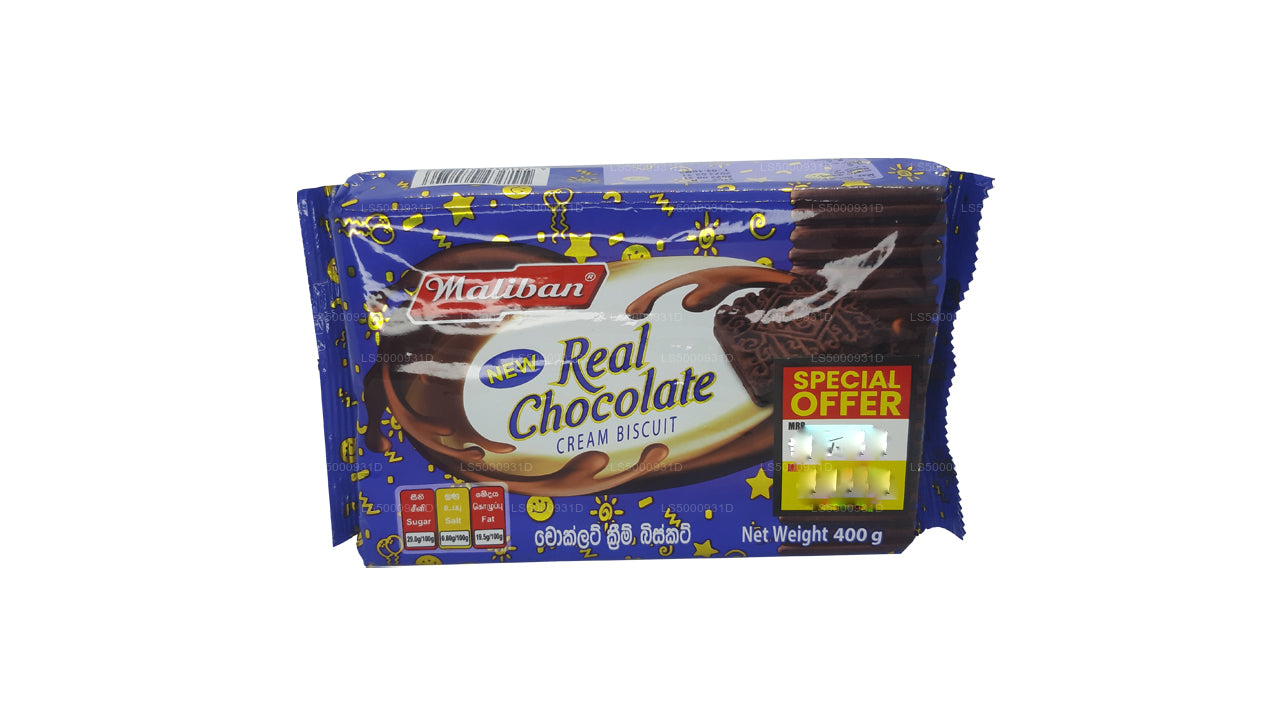マリバンリアルチョコレートクリームビスケット (400g)