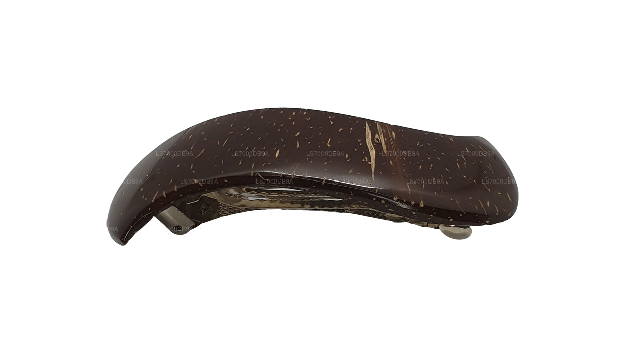 ココナッツシェルヘアクリップ(デザインB)