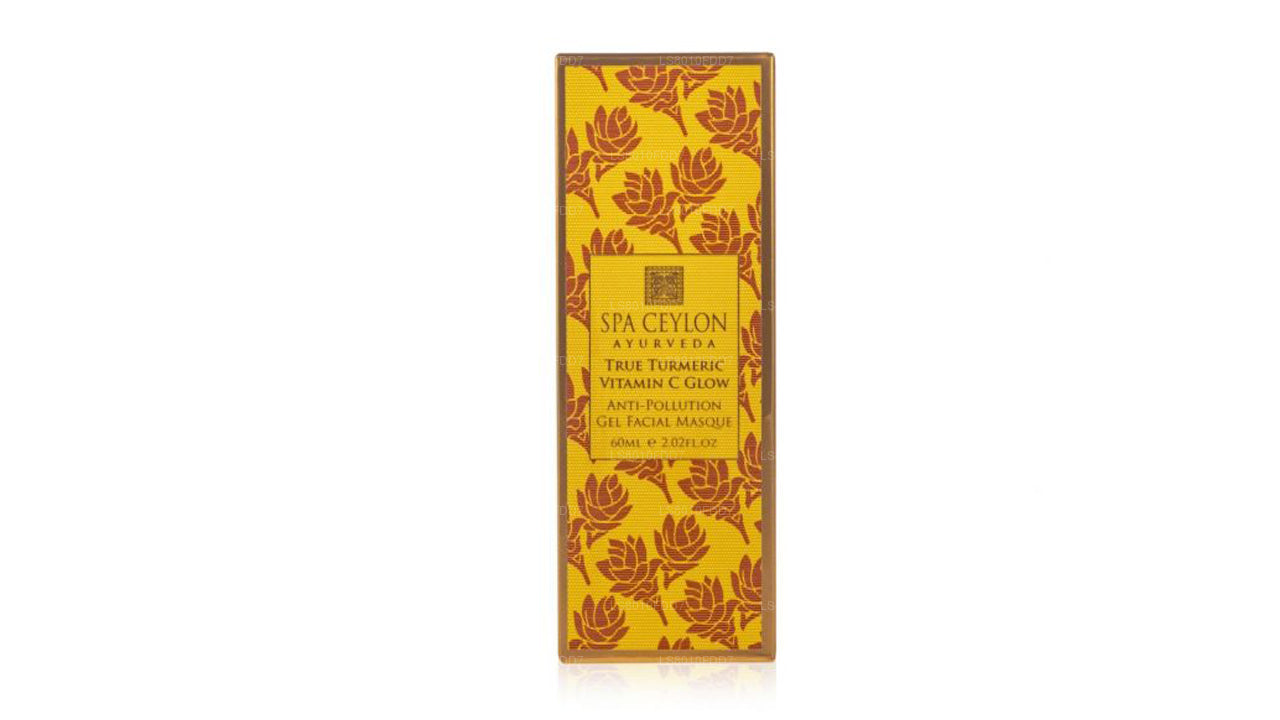 スパセイロントゥルーメリックビタミンCグロー汚染防止ジェルフェイシャルマスク(60ml)