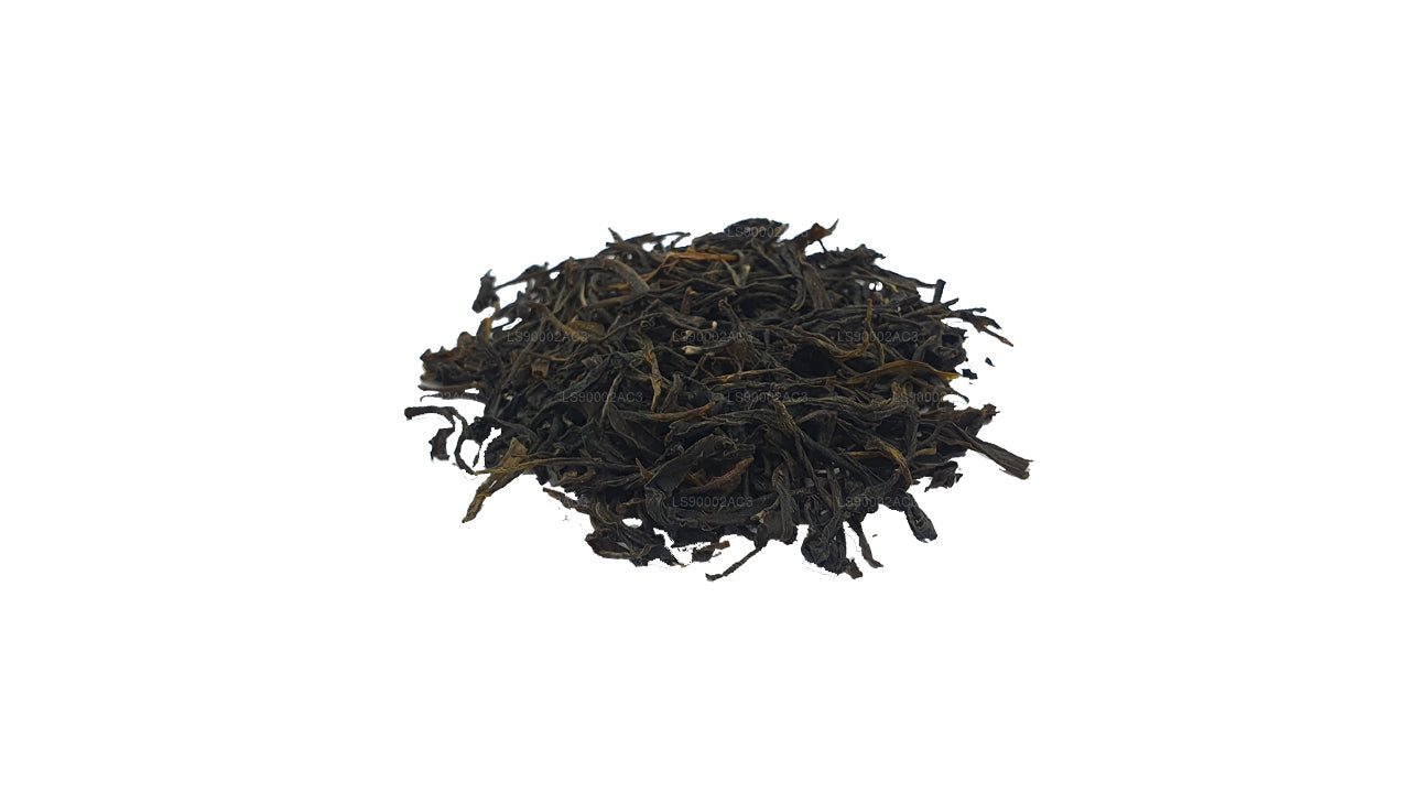 ラックプラ 手作り単一地域「ウバ」セイロン大葉緑茶 (100g)