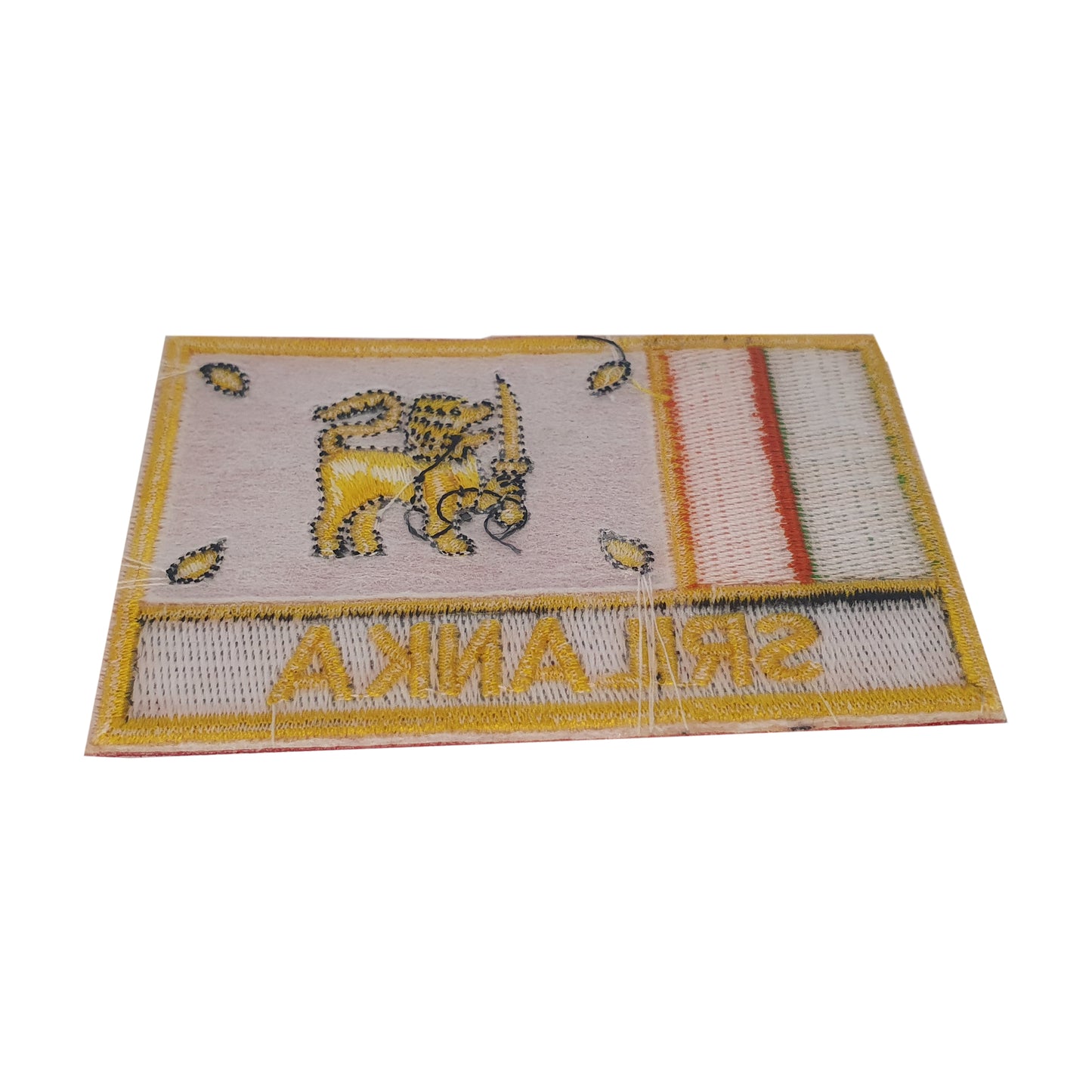 スリランカ国旗布バッジ（デザインA）