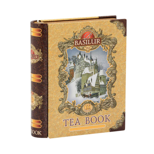 Basilur Tea Book - T.Caddy - Flbt - Ptb - ミニチュア ティー ブック V2 (10g)