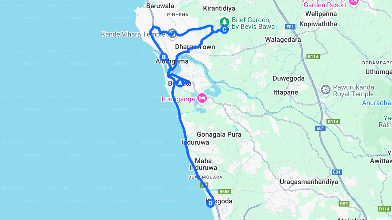 ベントータ市内ツアー