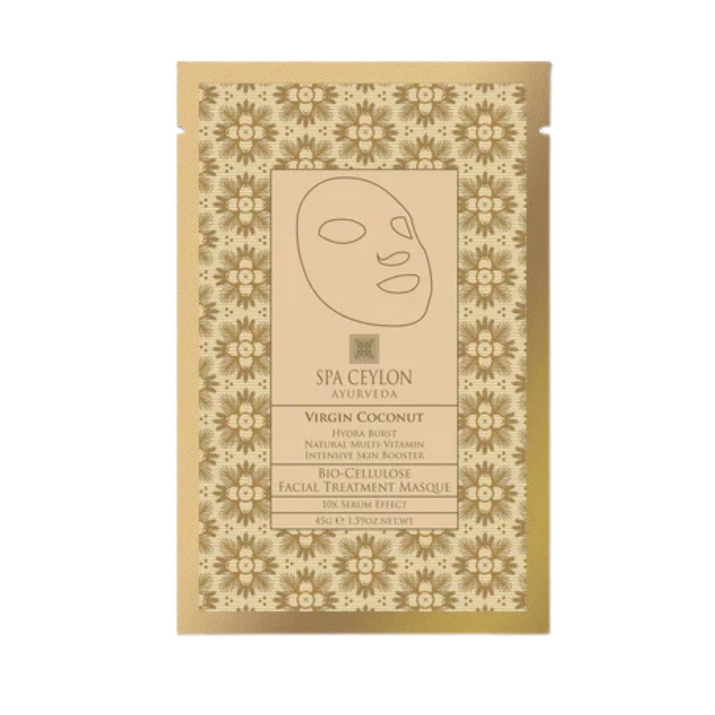 スパ セイロン SKIN DE-STRESS - バイオ セルロース フェイシャル トリートメント マスク