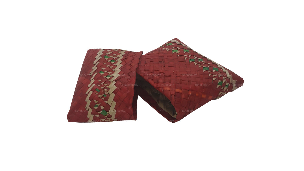 スリランカ スモール レディース 財布 (Hambiliya) හැඹිලිය - ブルー