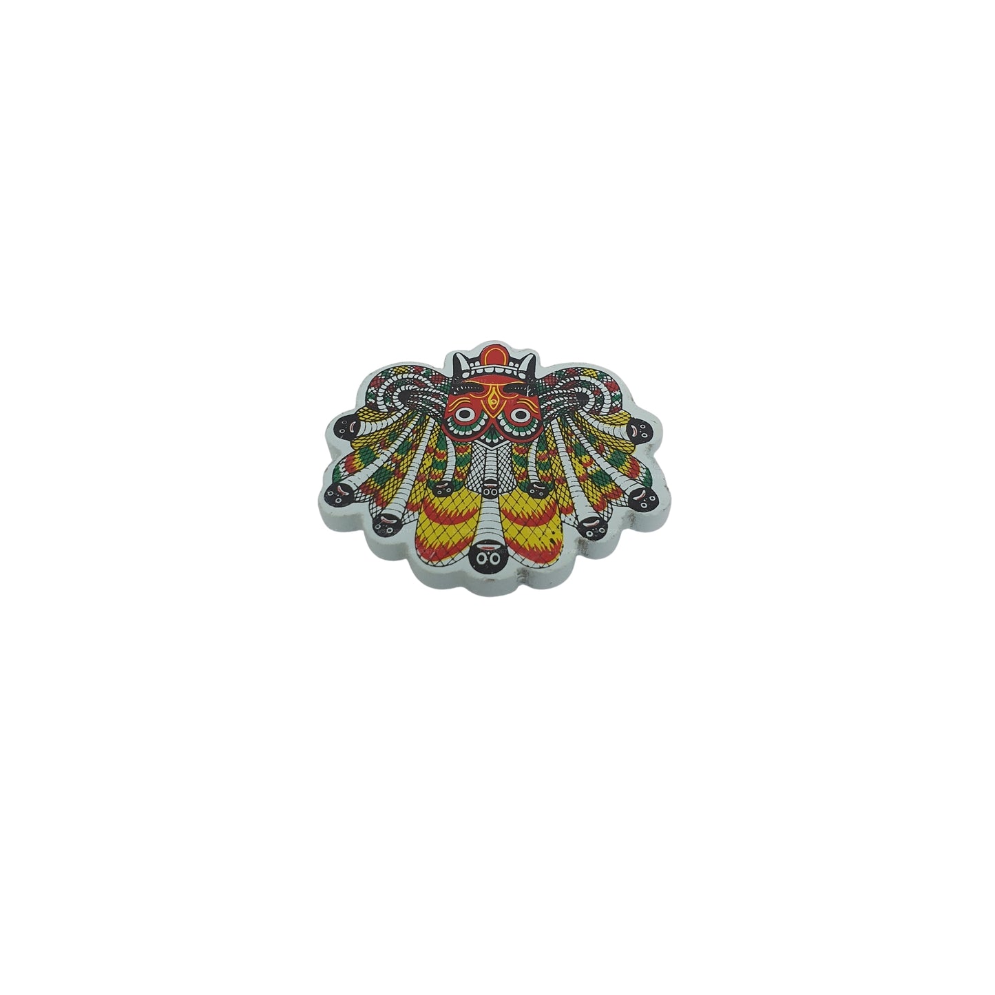 Lakpura® Rathnakuta Raksha Mask Fridge Magnet