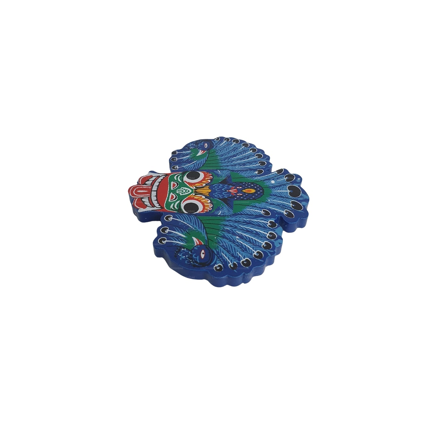 Lakpura® Mayura Raksha マスク冷蔵庫用マグネット