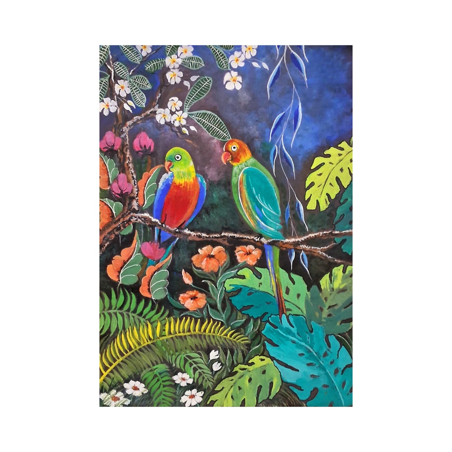 Lakpura® 森の鳥 ウォールアート