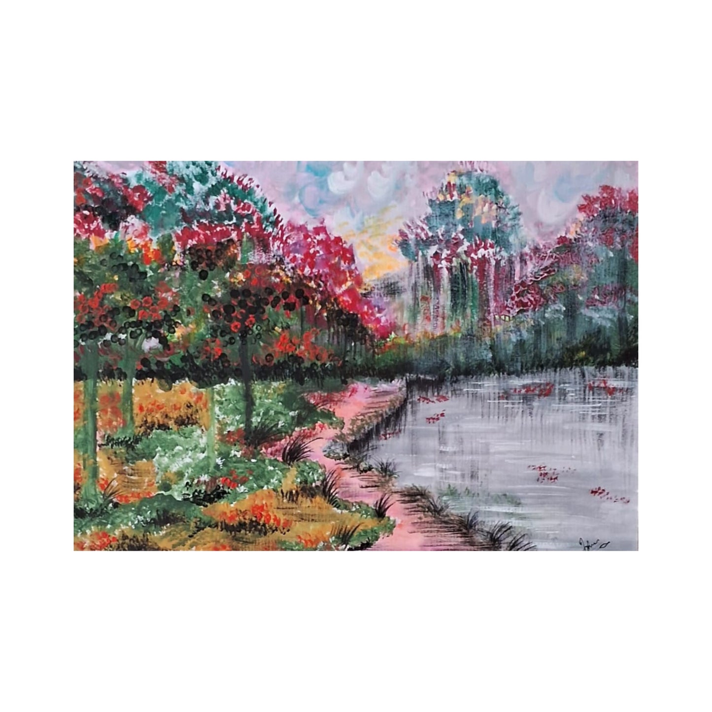 Lakpura® 森の中の夏 ウォールアート