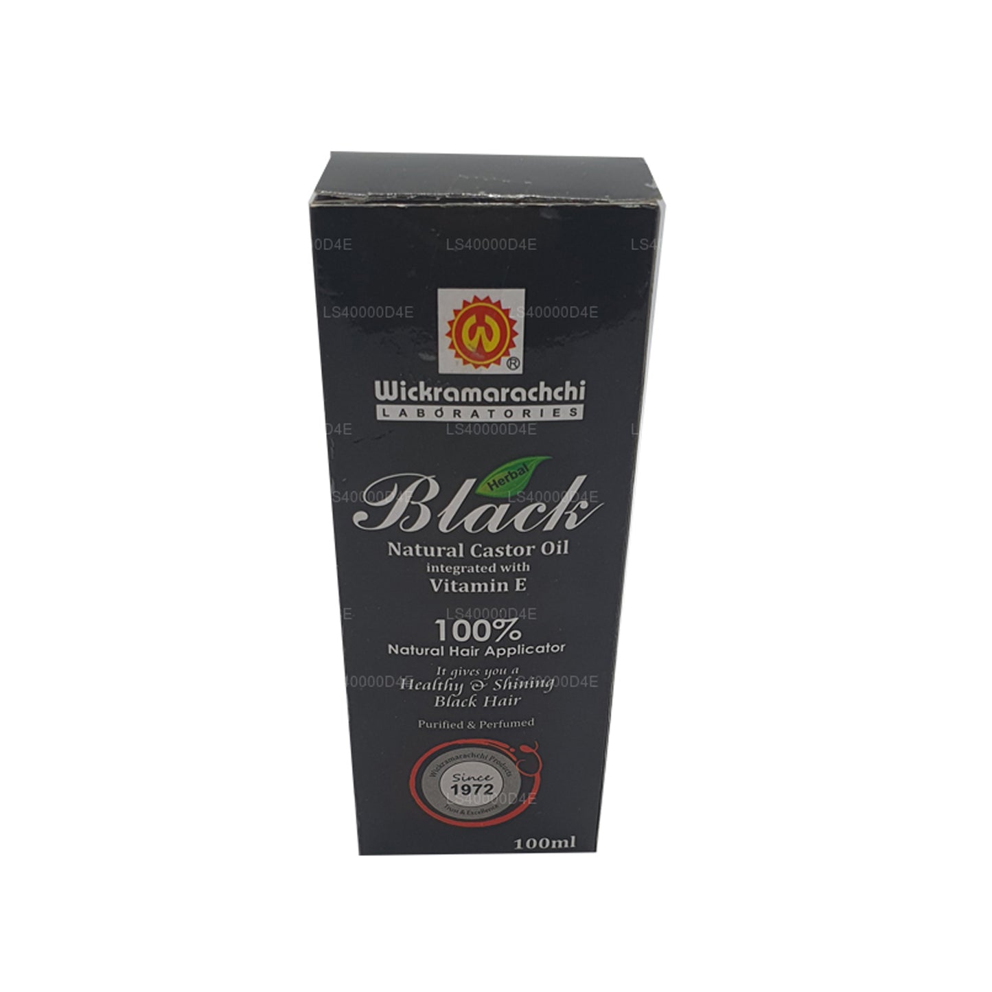 Wickramarachchi Labs ブラック ヘア オイル (100ml)