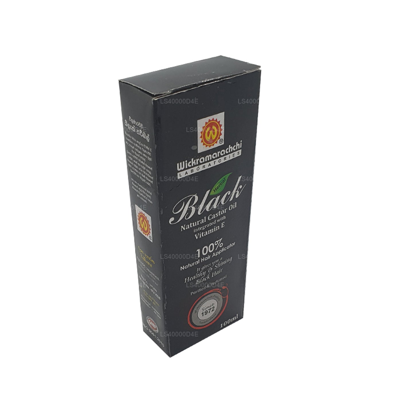 Wickramarachchi Labs ブラック ヘア オイル (100ml)