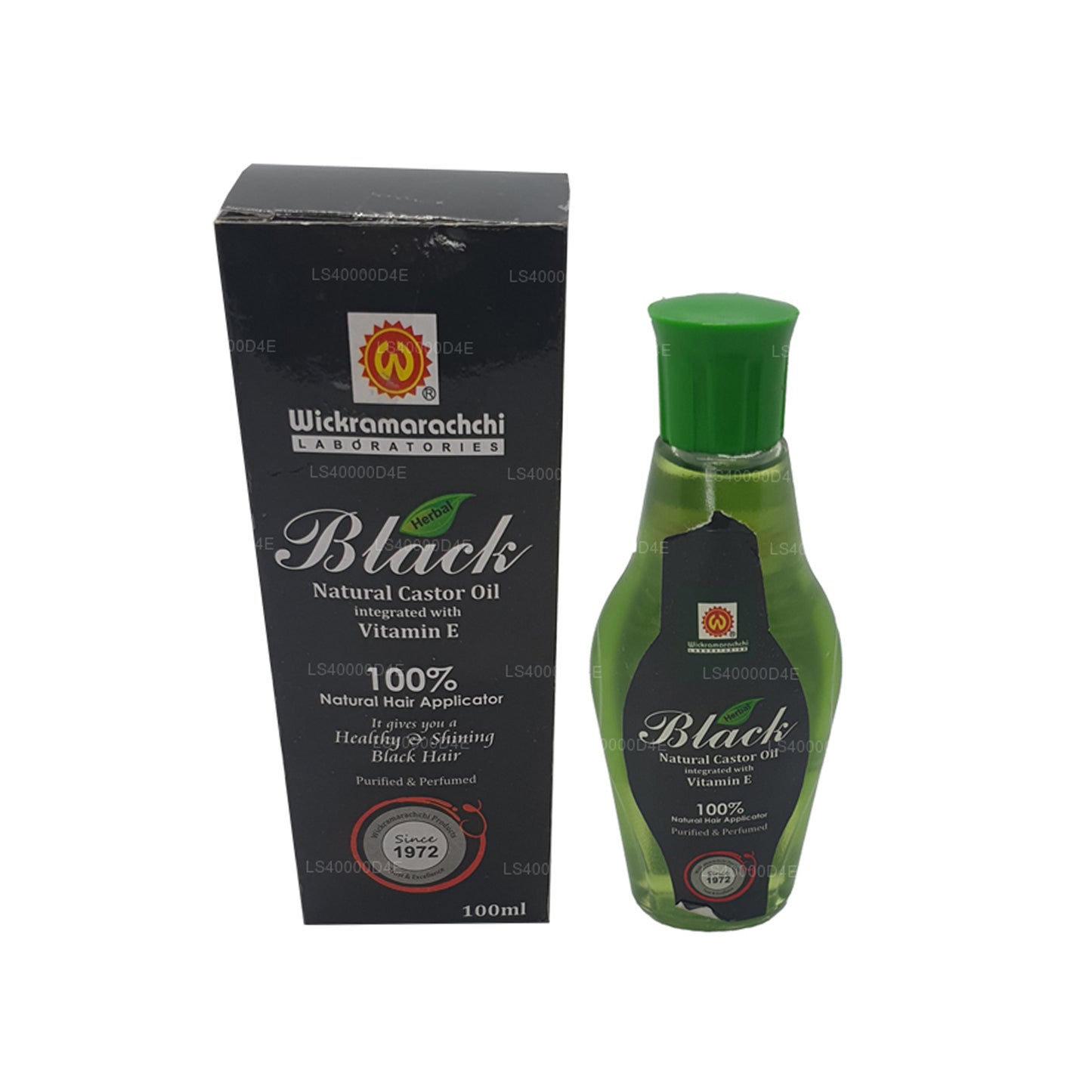Wickramarachchi Labs ブラック ヘア オイル (100ml)