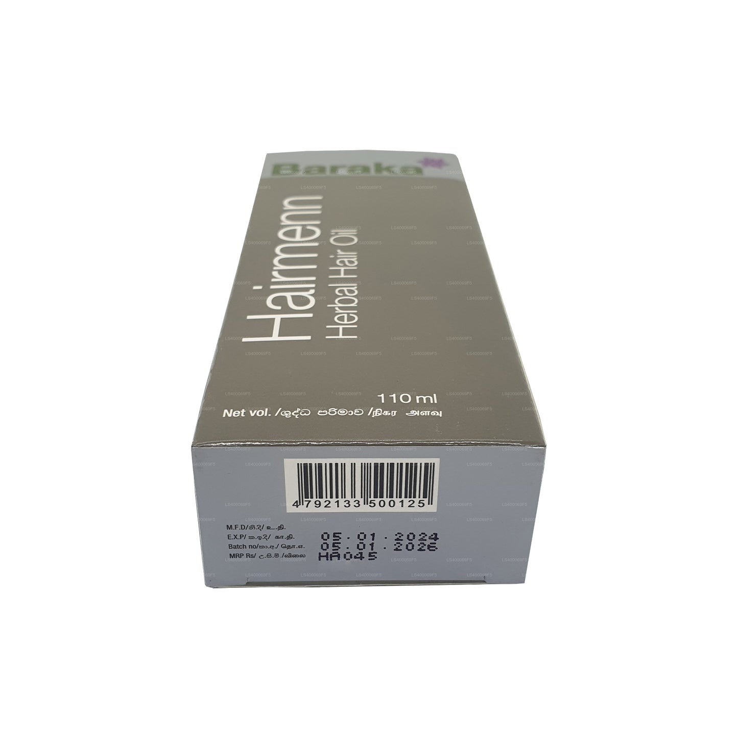 バラカ ヘアメン ヘアオイル (110ml)