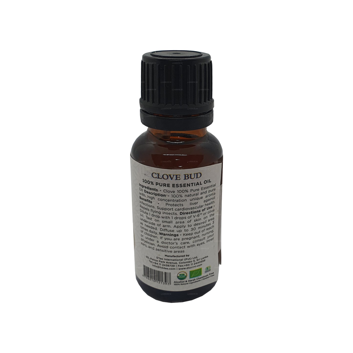 D'Las クローブバッドエッセンシャルオイル (20ml)