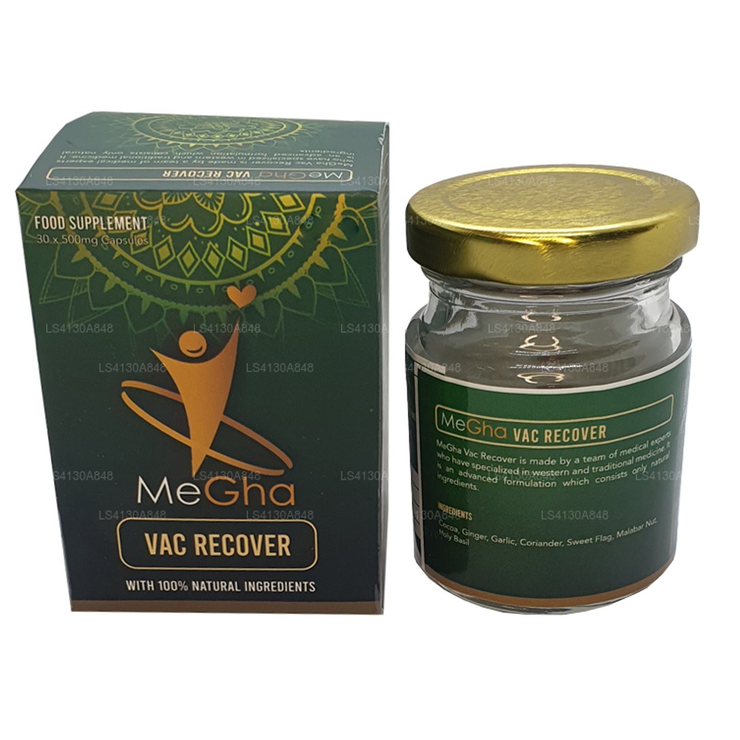 Megha Vac リカバリー (30 キャップ)