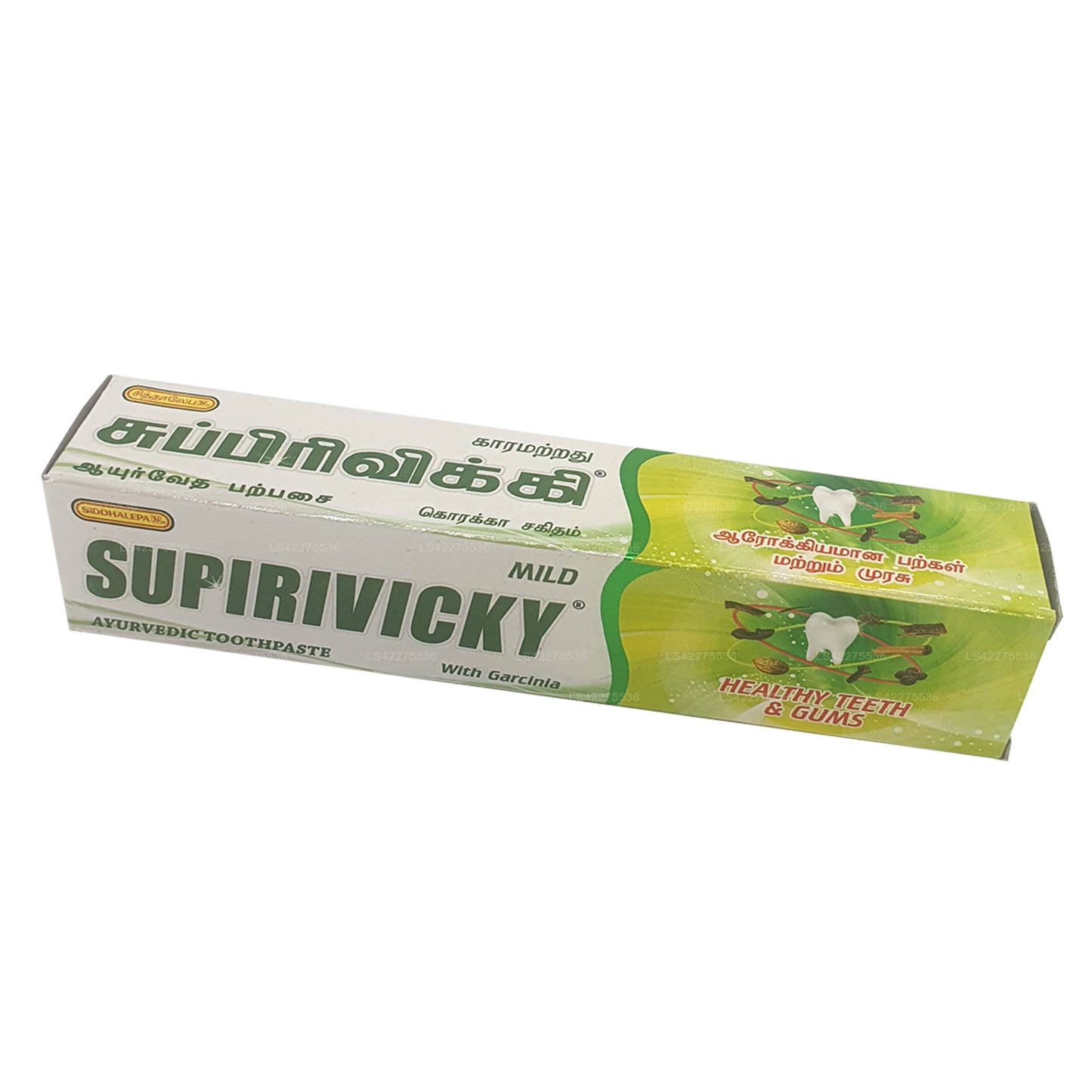 Siddhalepa Supirivicky マイルドアーユルヴェーダ歯磨き粉 (40g)