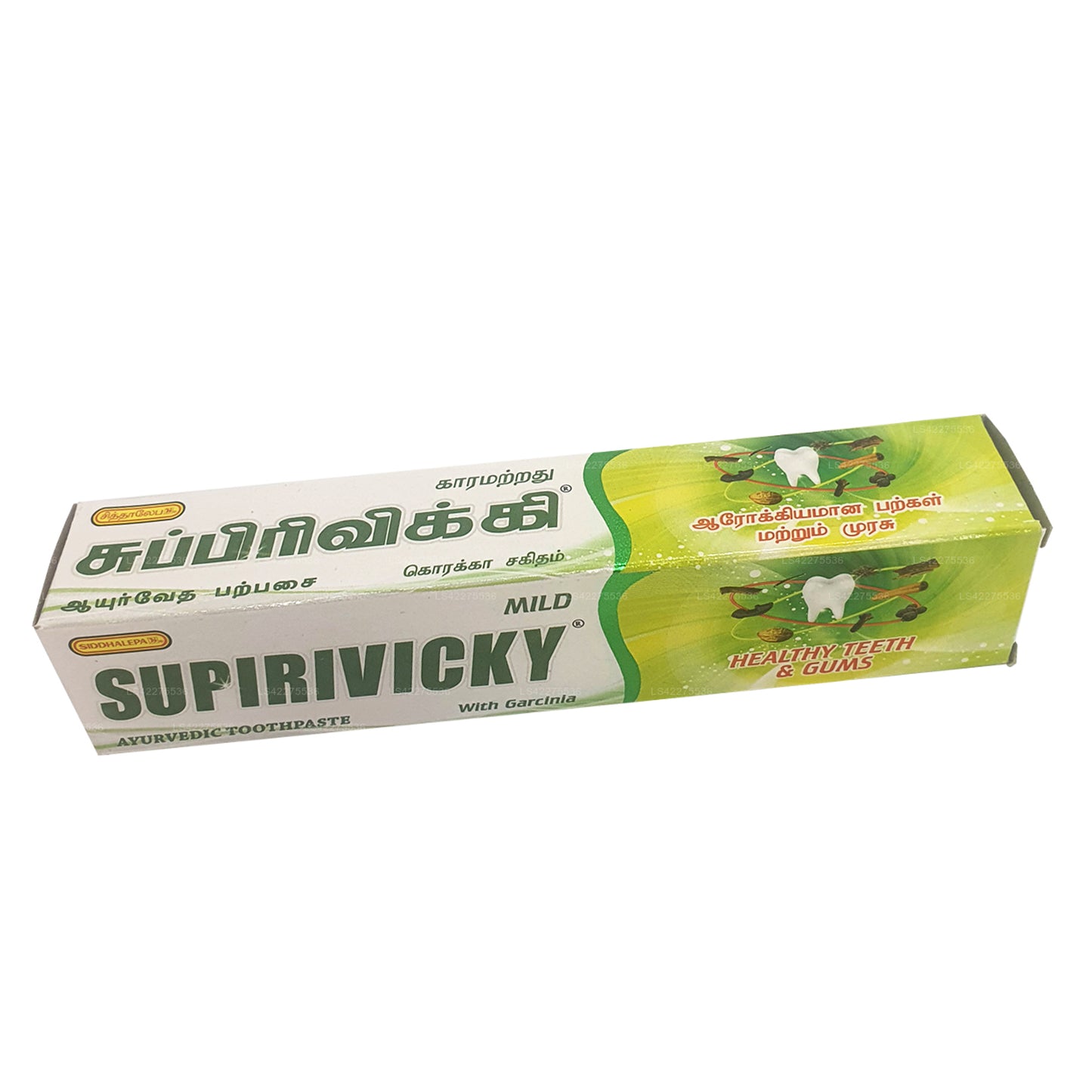 Siddhalepa Supirivicky マイルドアーユルヴェーダ歯磨き粉 (40g)