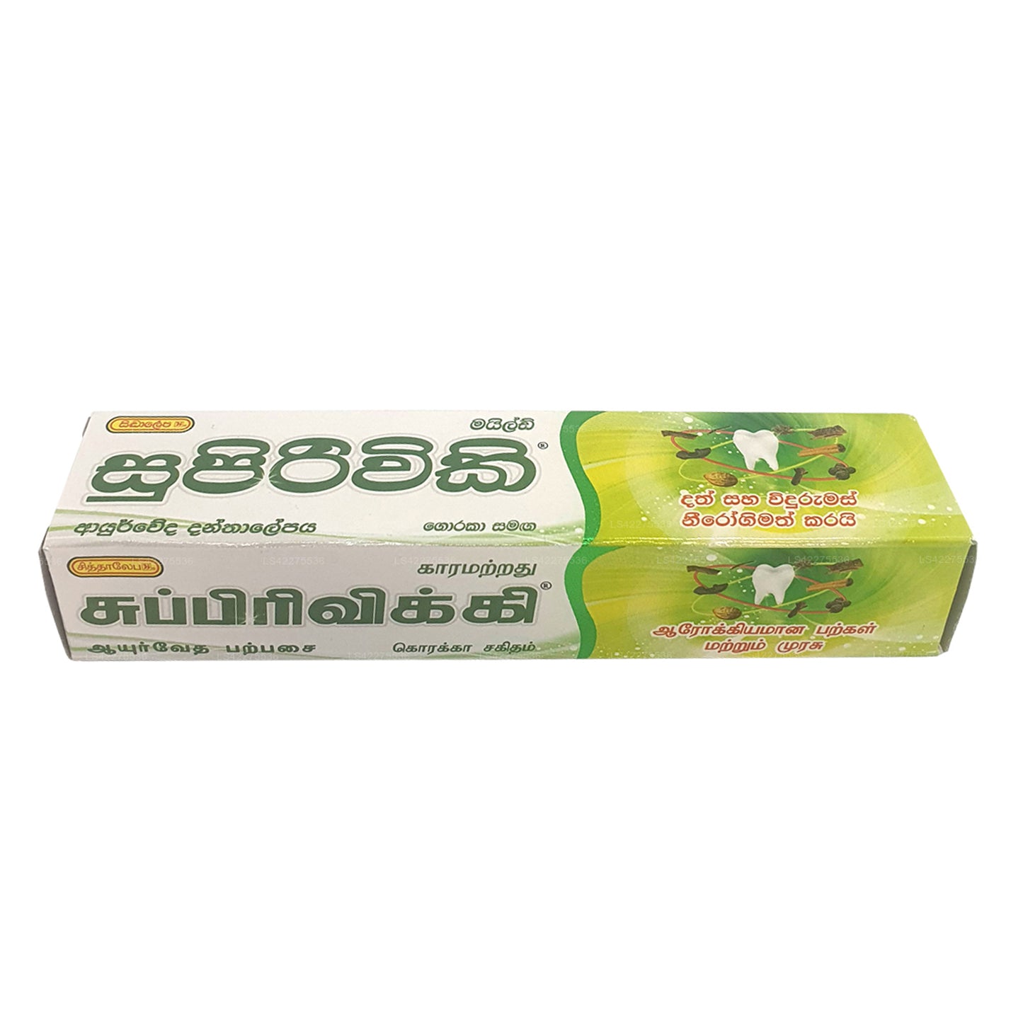 Siddhalepa Supirivicky マイルドアーユルヴェーダ歯磨き粉 (40g)