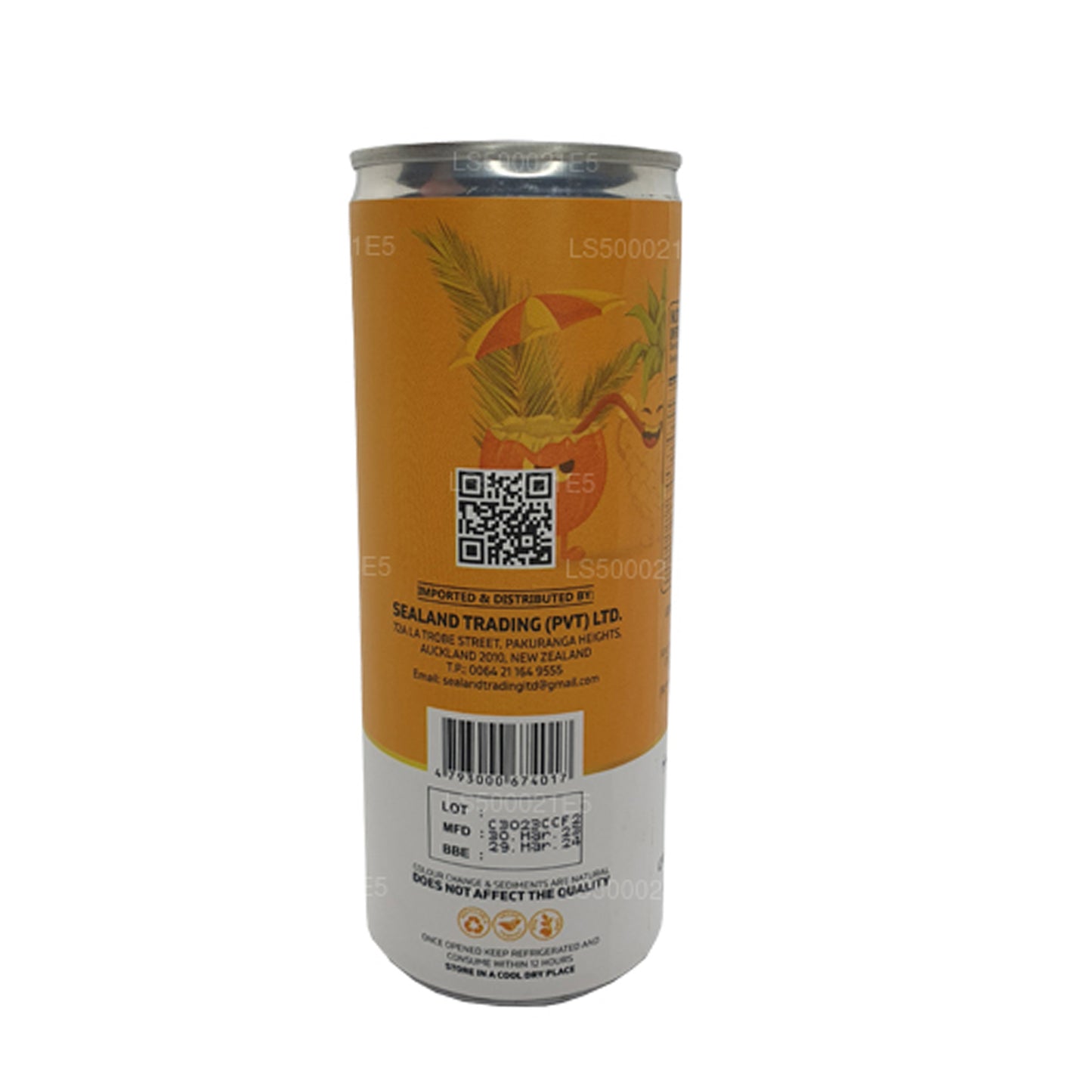 キャップセイロンココフレッシュティン (250ml)