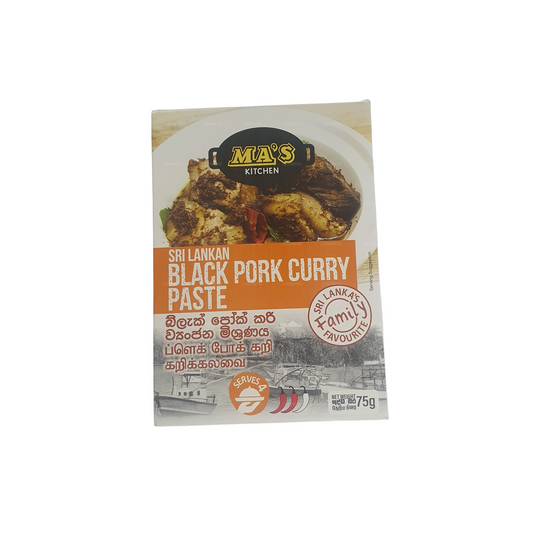 MA'sキッチン ブラックポークカレー ペースト (75g)