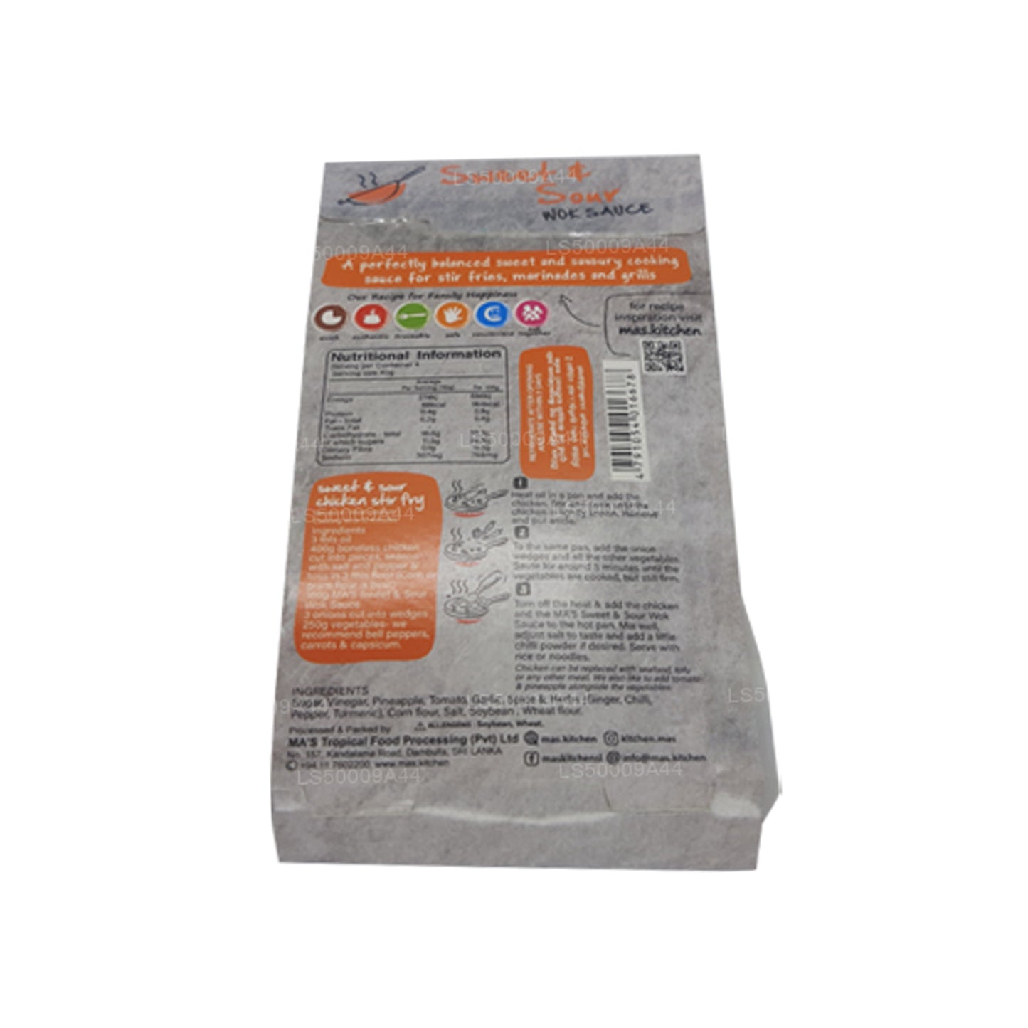 MA's Kitchen スイート＆サワーソース (160g)