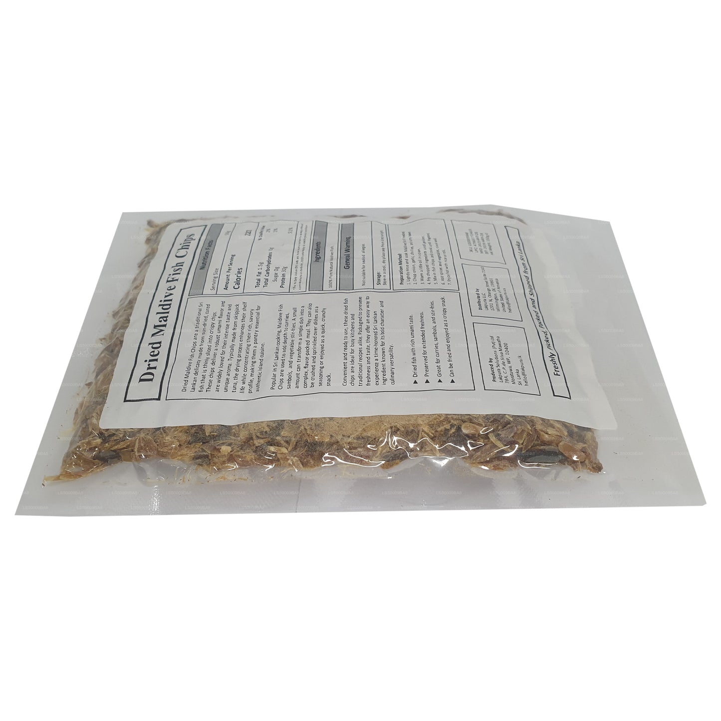 ラクプラモルディブフィッシュチップス (150g) パック