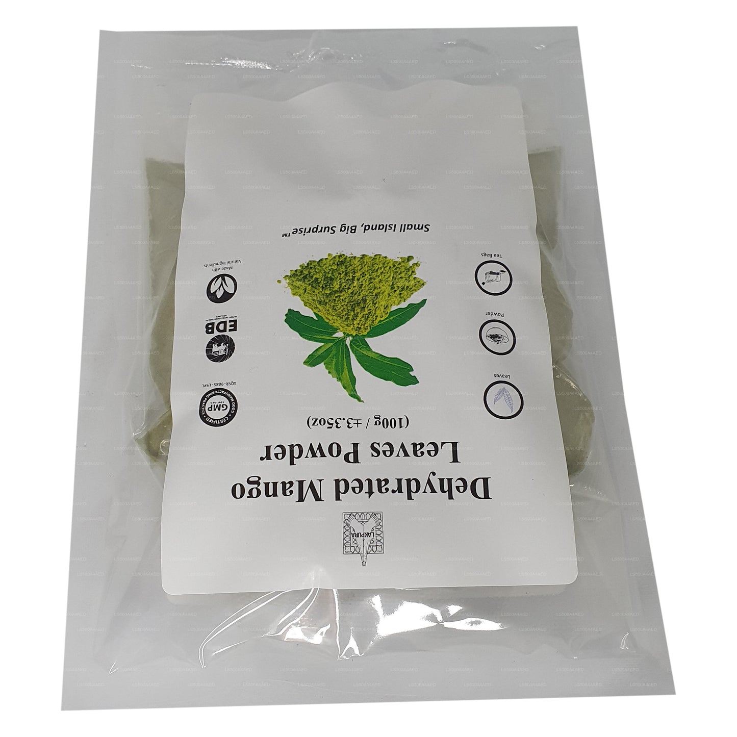 ラクプラ 乾燥マンゴー葉パウダー (100g)