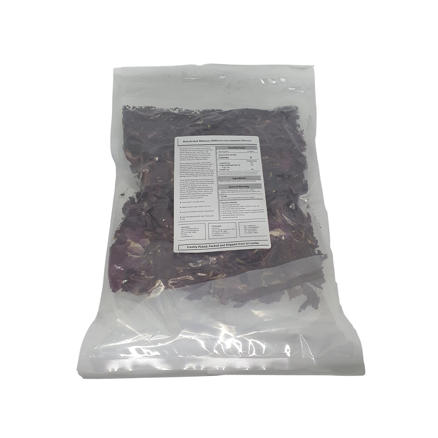 Lakpura® 乾燥ハイビスカス（ワダマル）