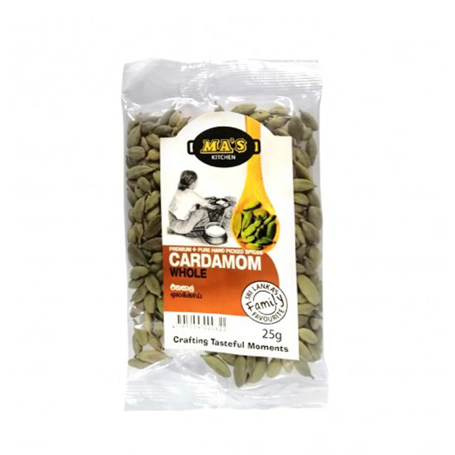 MA's Kitchen オーガニックカルダモンホール (25g)