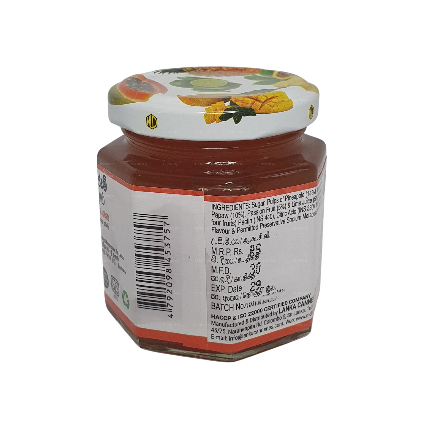 MD ミックスフルーツジャム (150g)