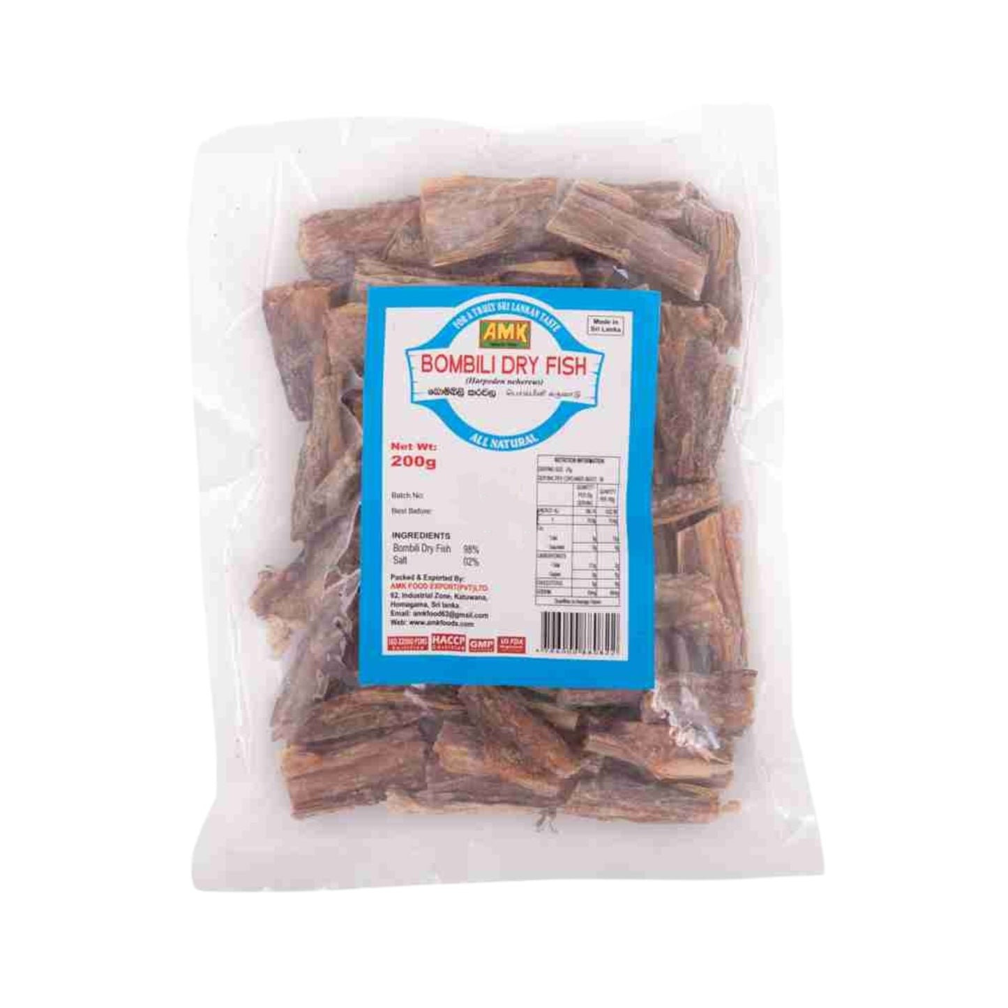 AMK ボンビリ ドライフィッシュ (200g)