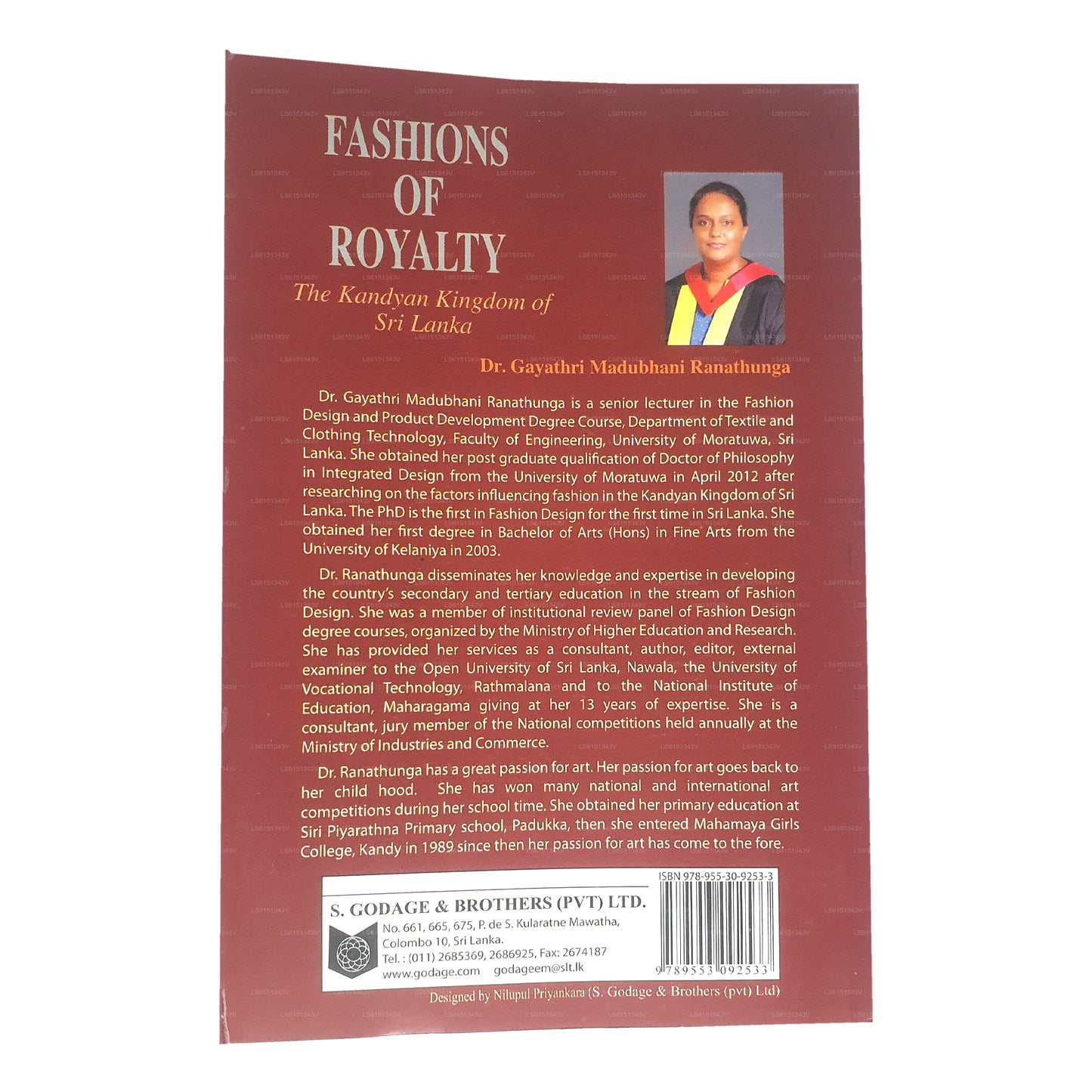 王族のファッション(スリランカ・キャンディアン王国) 