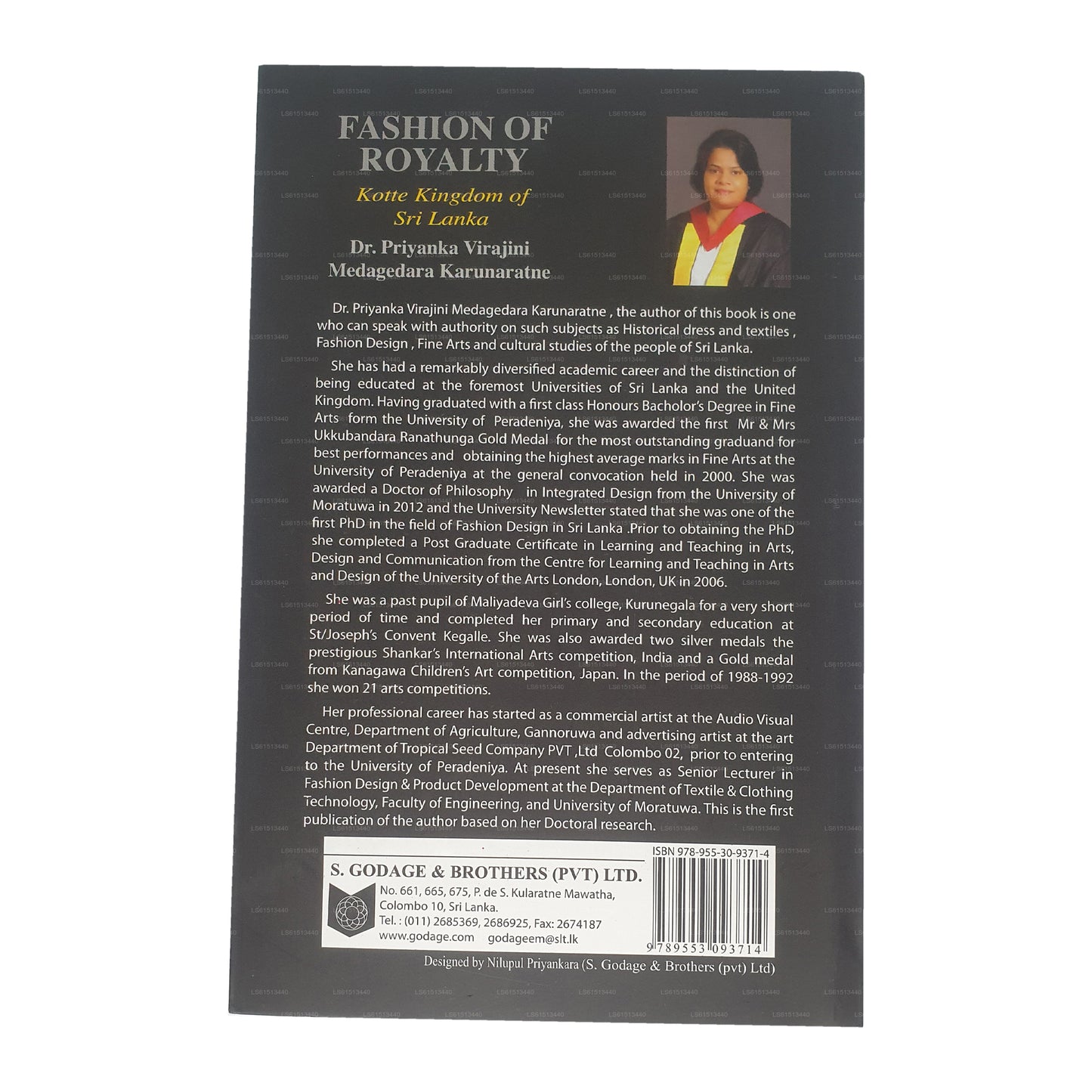 王族のファッション（スリランカ・コッテ王国） 