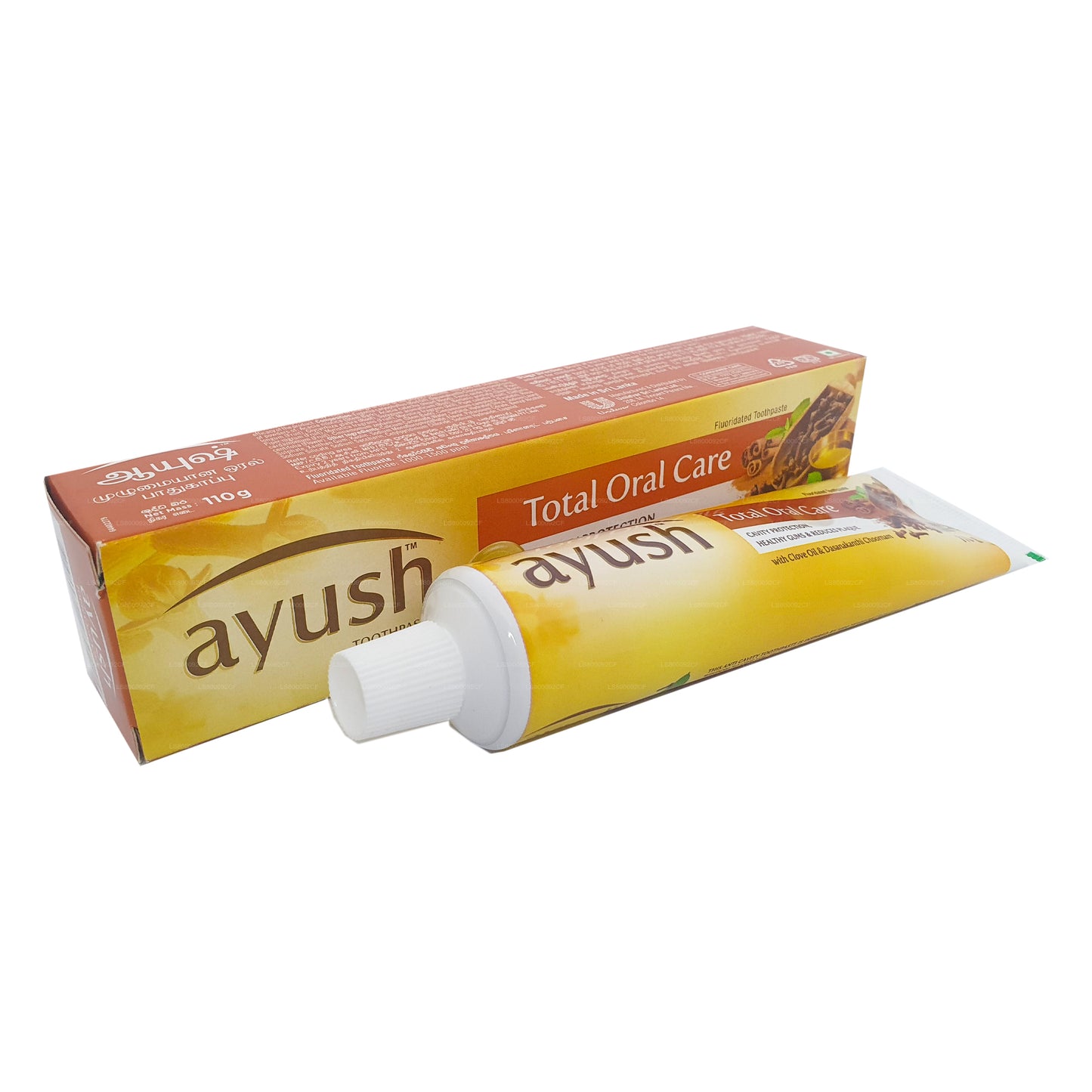 Ayush アンチキャビティクローブオイル歯磨き粉