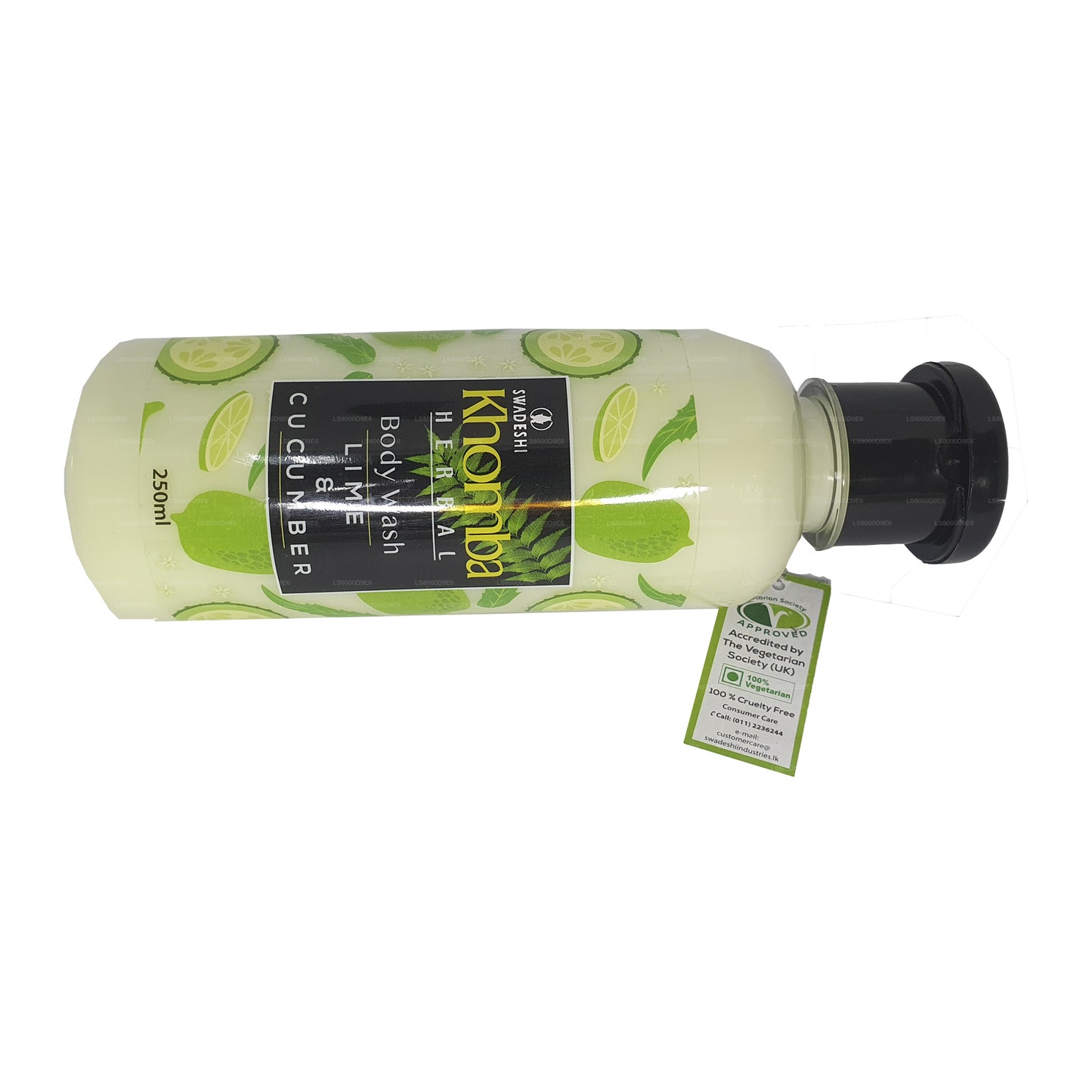 スワデシ コンバ ライム &amp; キュウリ ボディ ウォッ​​シュ (250ml)