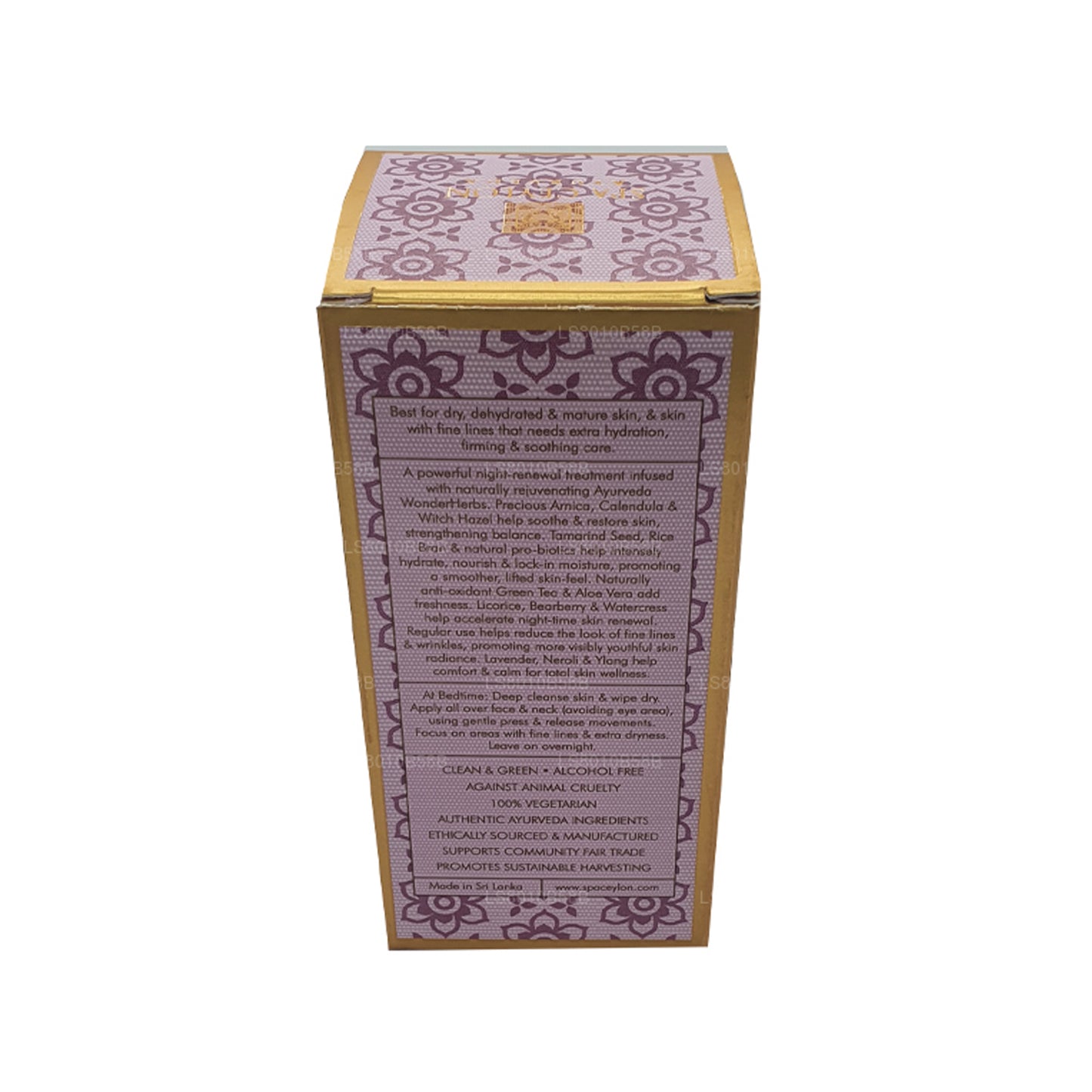 スパセイロンスキンスリープタマリンドシードアドバンスドリフティングアンドリバイタライジングナイトフェイスセラム (30ml)
