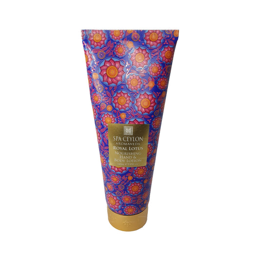 スパセイロンロイヤルロータスナリッシングハンド & ボディローション (160ml)