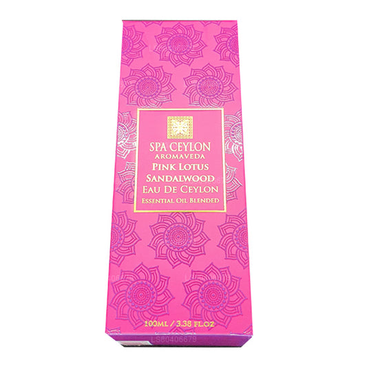 スパセイロンピンクロータスサンダルウッドオードセイロン (100ml)
