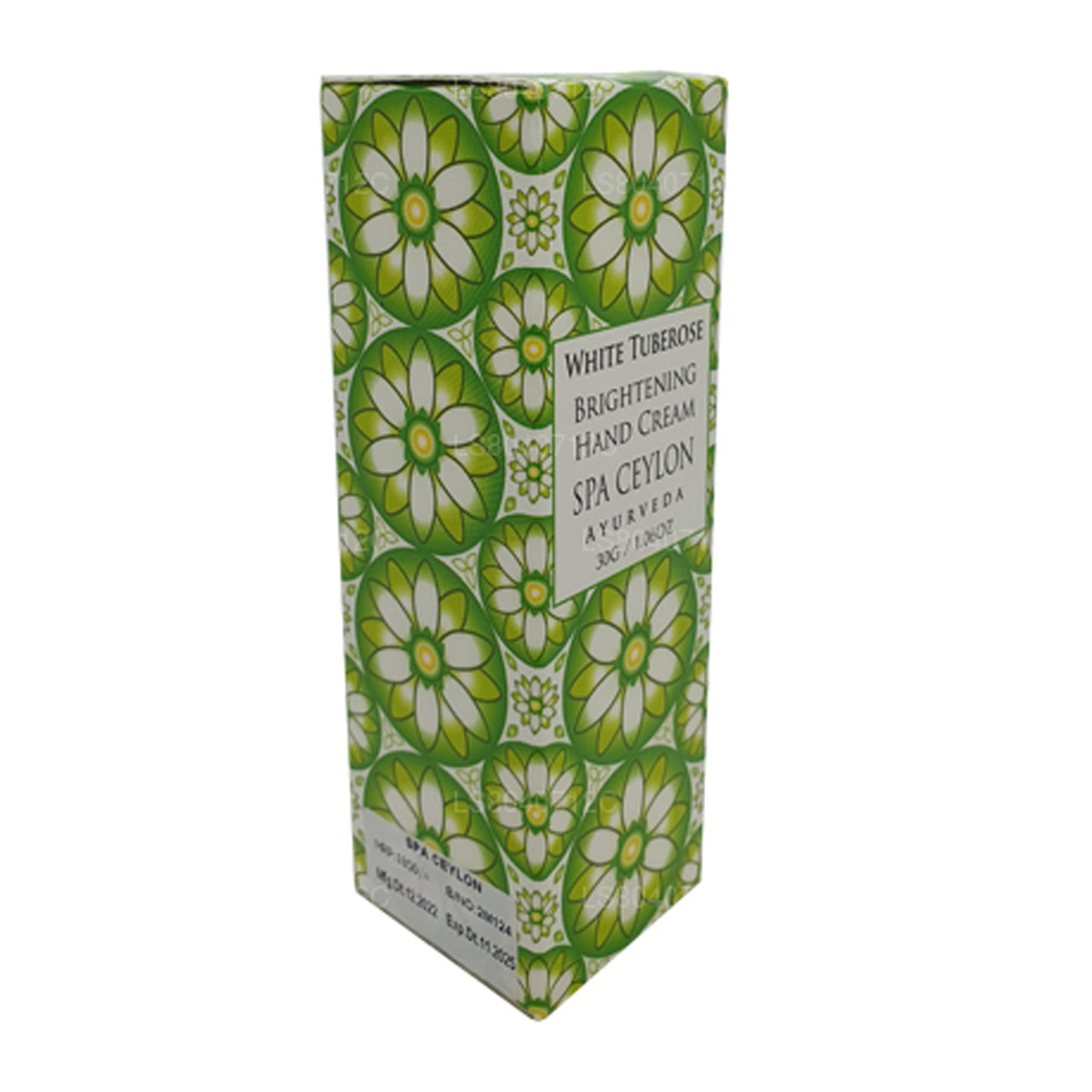 スパセイロンホワイトチューベローズブライトニングハンドクリーム (30g)