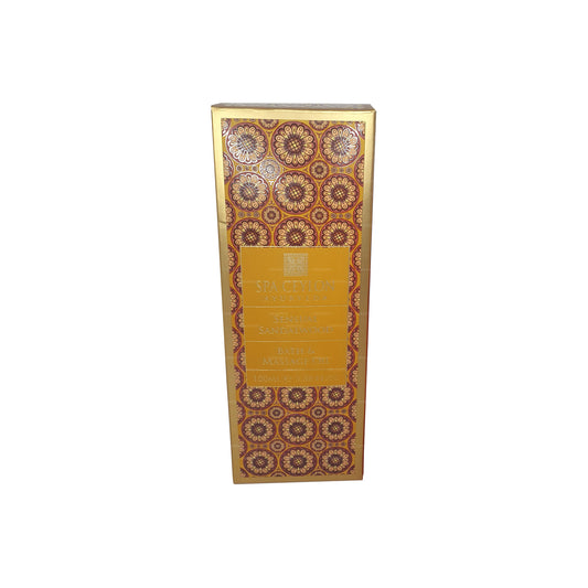 スパセイロンセンシュアルサンダルウッドバスアンドマッサージオイル (150ml)