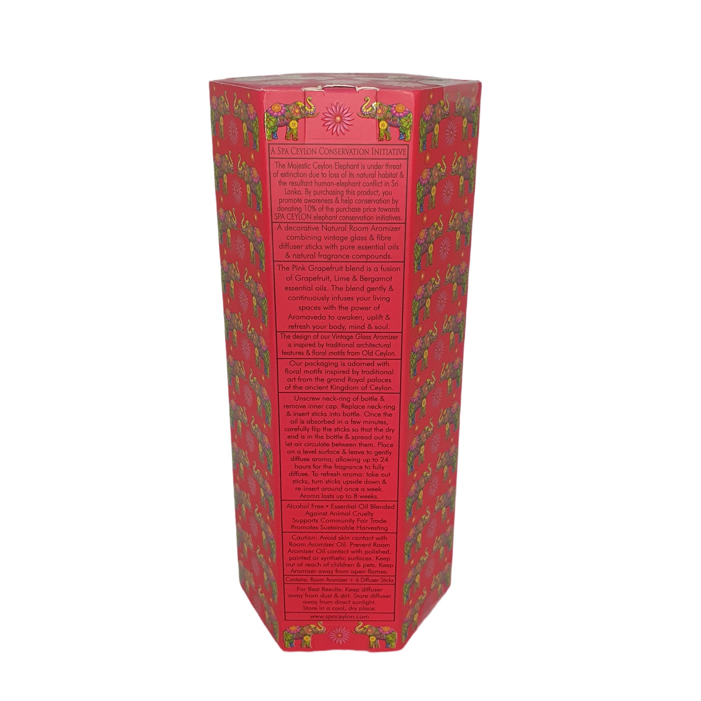 スパ セイロン ピンク グレープフルーツ - ナチュラル ツイッグス ルーム アロマザー