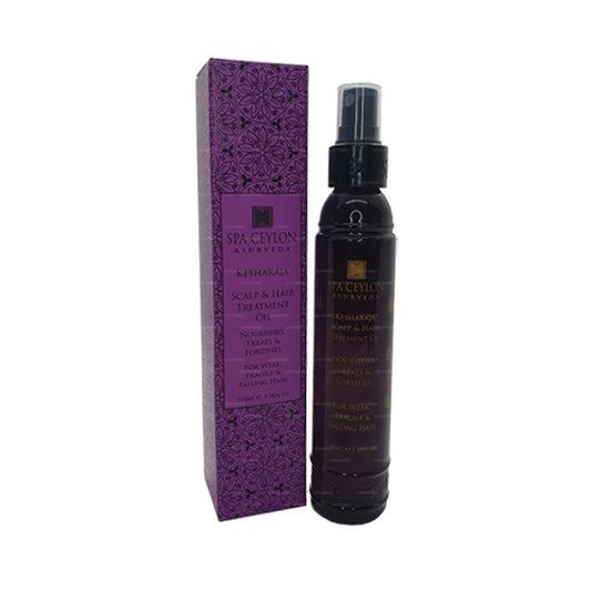 スパセイロンケシャラジャスカルプアンドヘアトリートメントオイル (100ml)