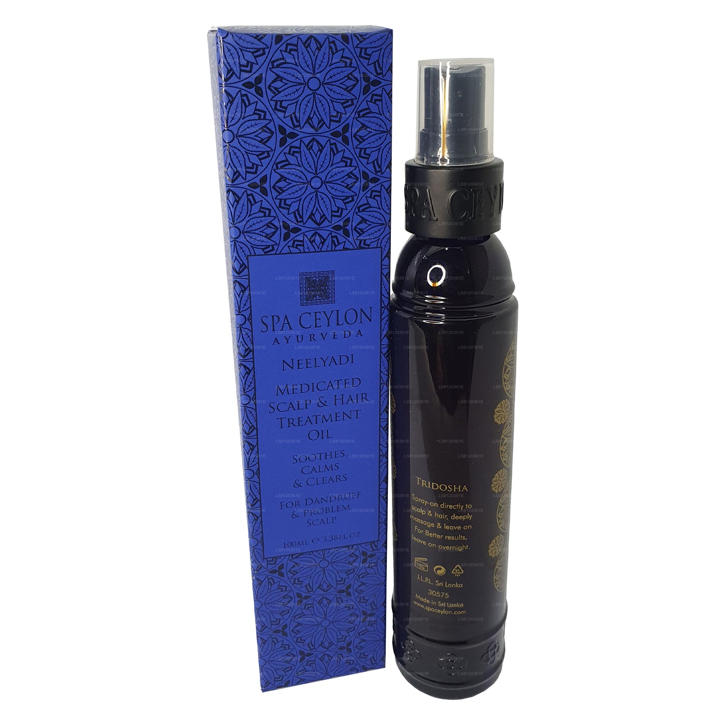 スパセイロンニーラヤディスカルプアンドヘアトリートメントオイル (250ml)