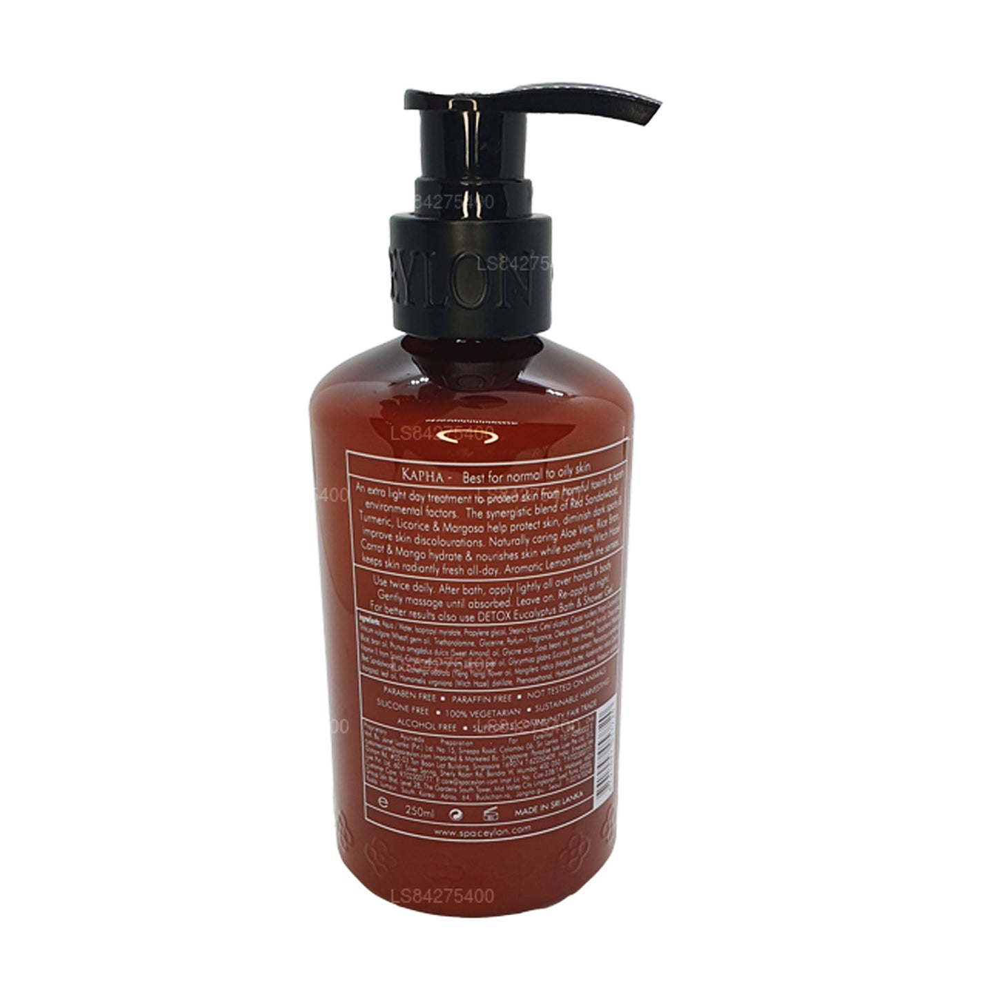 スパセイロン DETOX レッドサンダルウッド ボディエッセンス (250ml)
