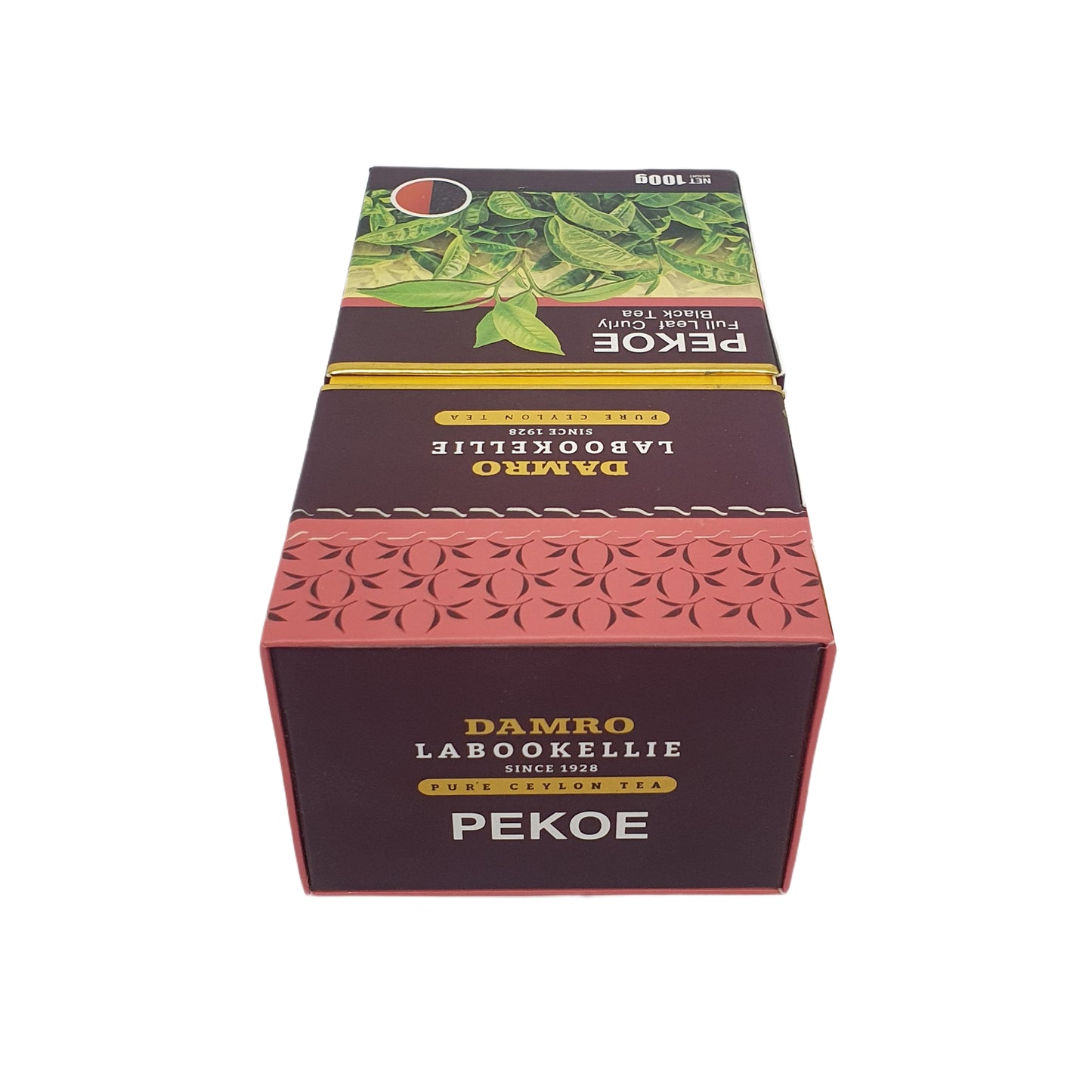 DG Labookellie PEKOE Full Leaf Curly Black Tea (100g)